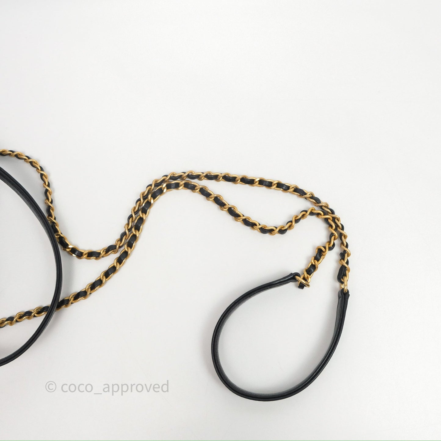 Chanel Drawstring Tweed Bucket Bag Quilted Black Caviar Aged Gold Hardware