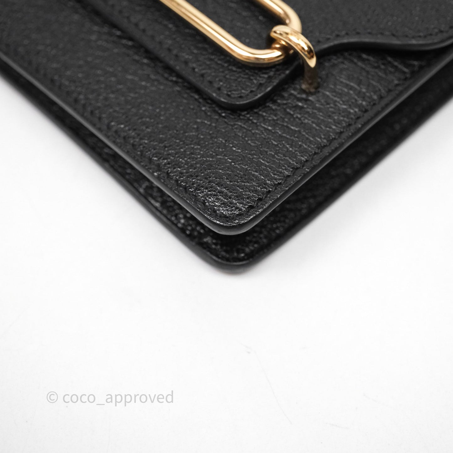 Hermès Roulis Slim Wallet Black Noir 89 Chevre Mysore Gold Hardware