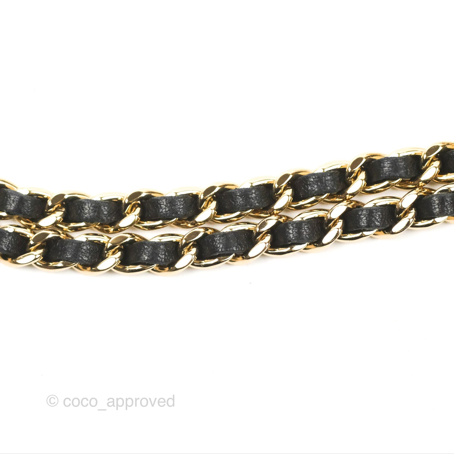 Chanel Quilted Trendy CC Wallet on Chain WOC Black Lambskin Gold Hardware