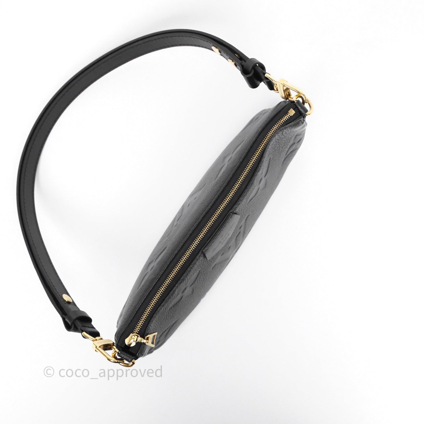 Louis Vuitton Multi Pochette Accessories Monogram Empreinte Black