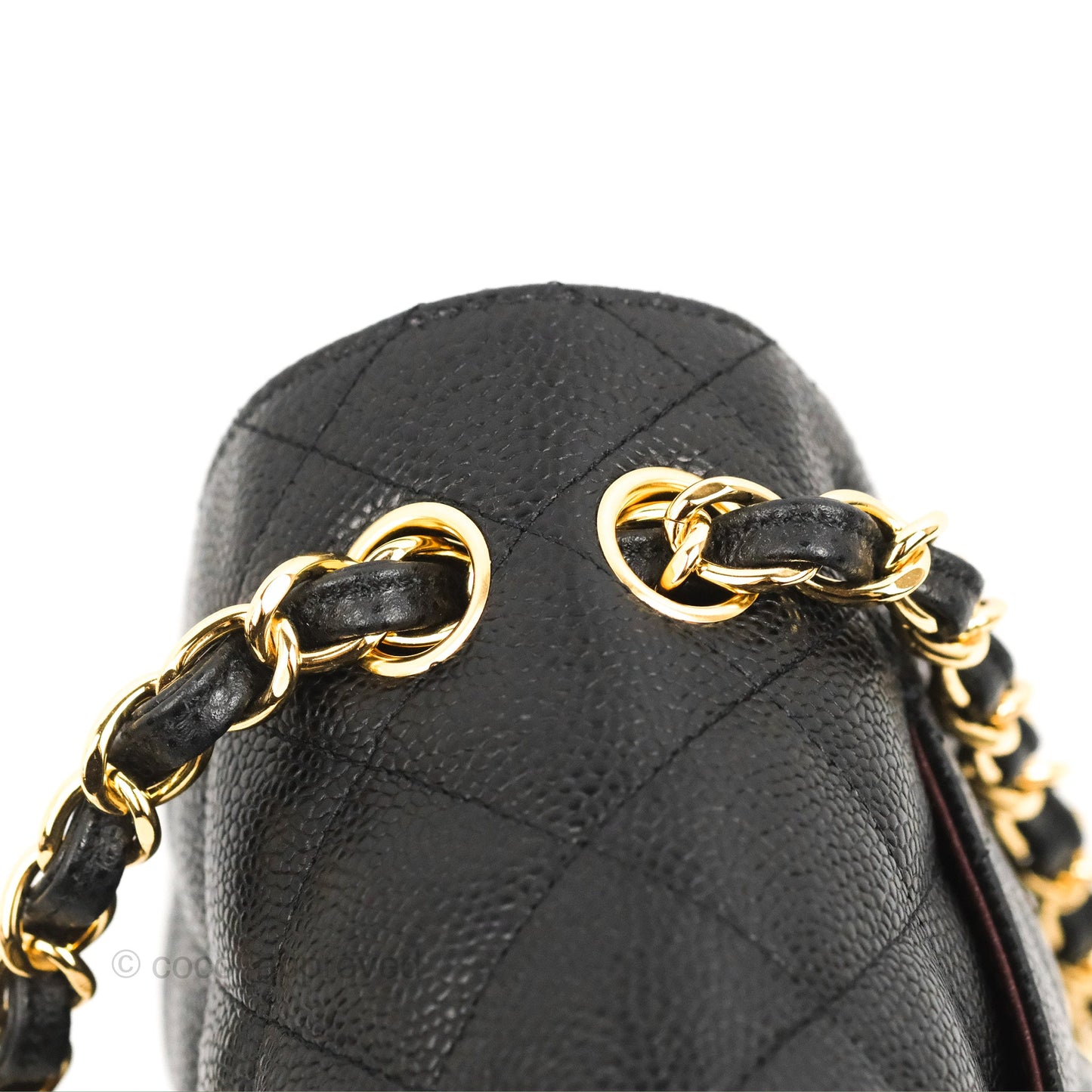 Chanel Jumbo Double Flap Black Caviar Gold Hardware⁣⁣