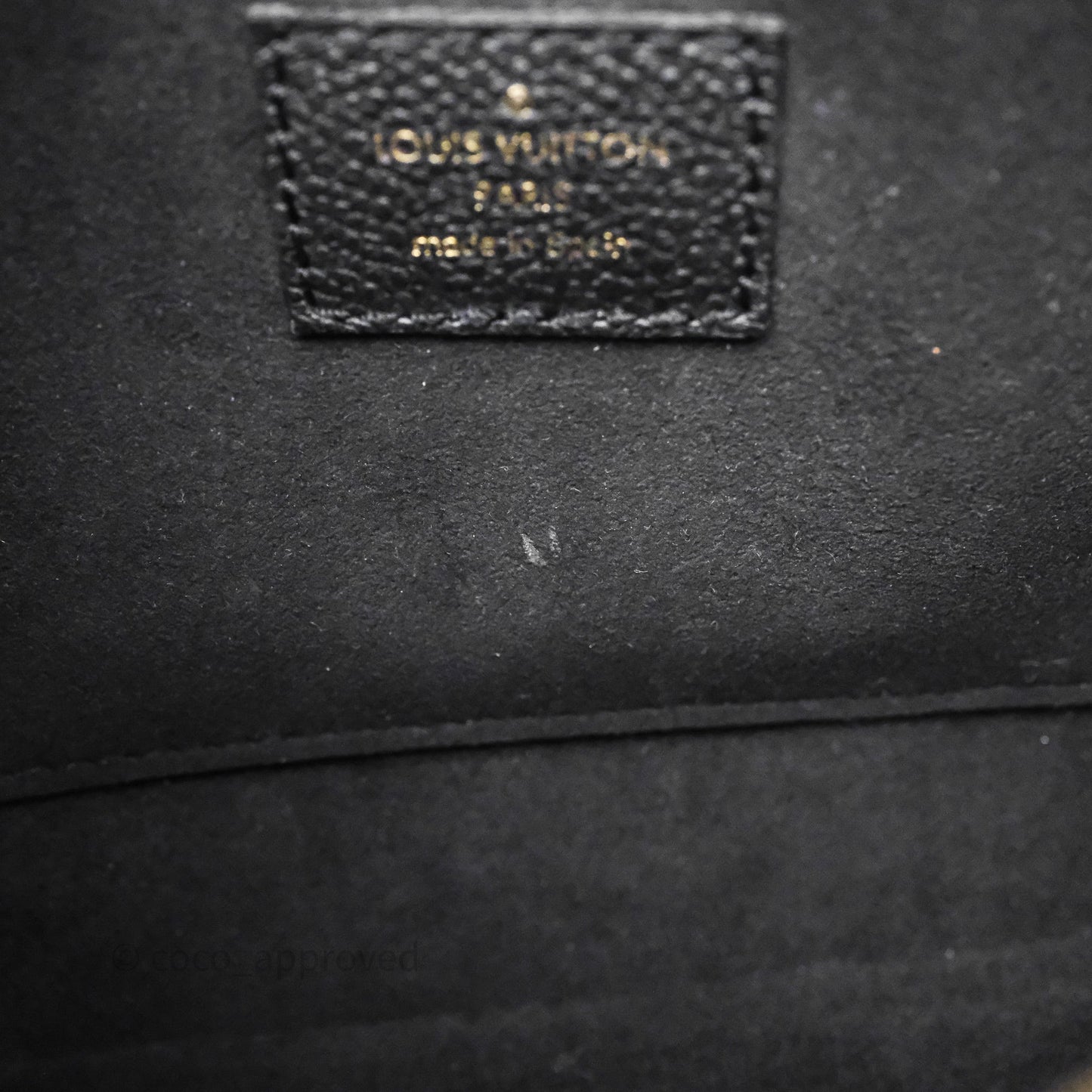Louis Vuitton Multi Pochette Accessories Monogram Empreinte Black