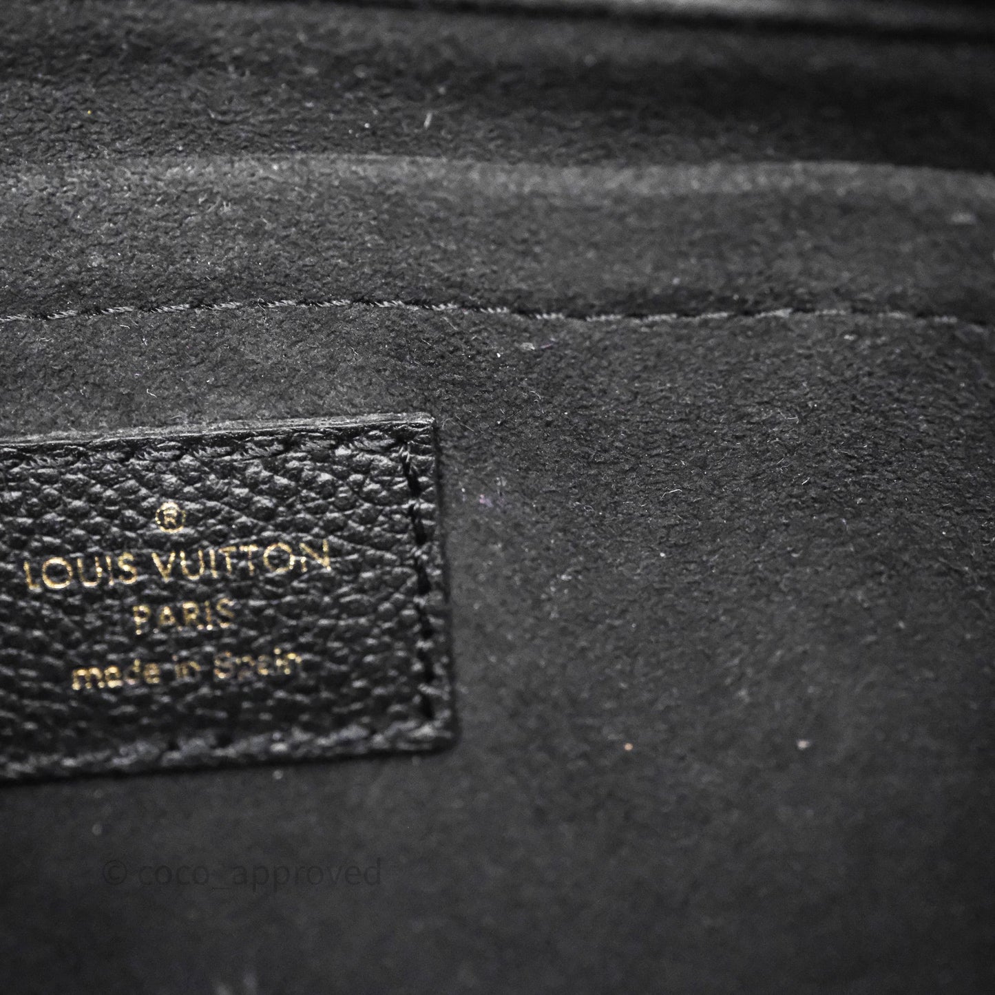 Louis Vuitton Multi Pochette Accessories Monogram Empreinte Black