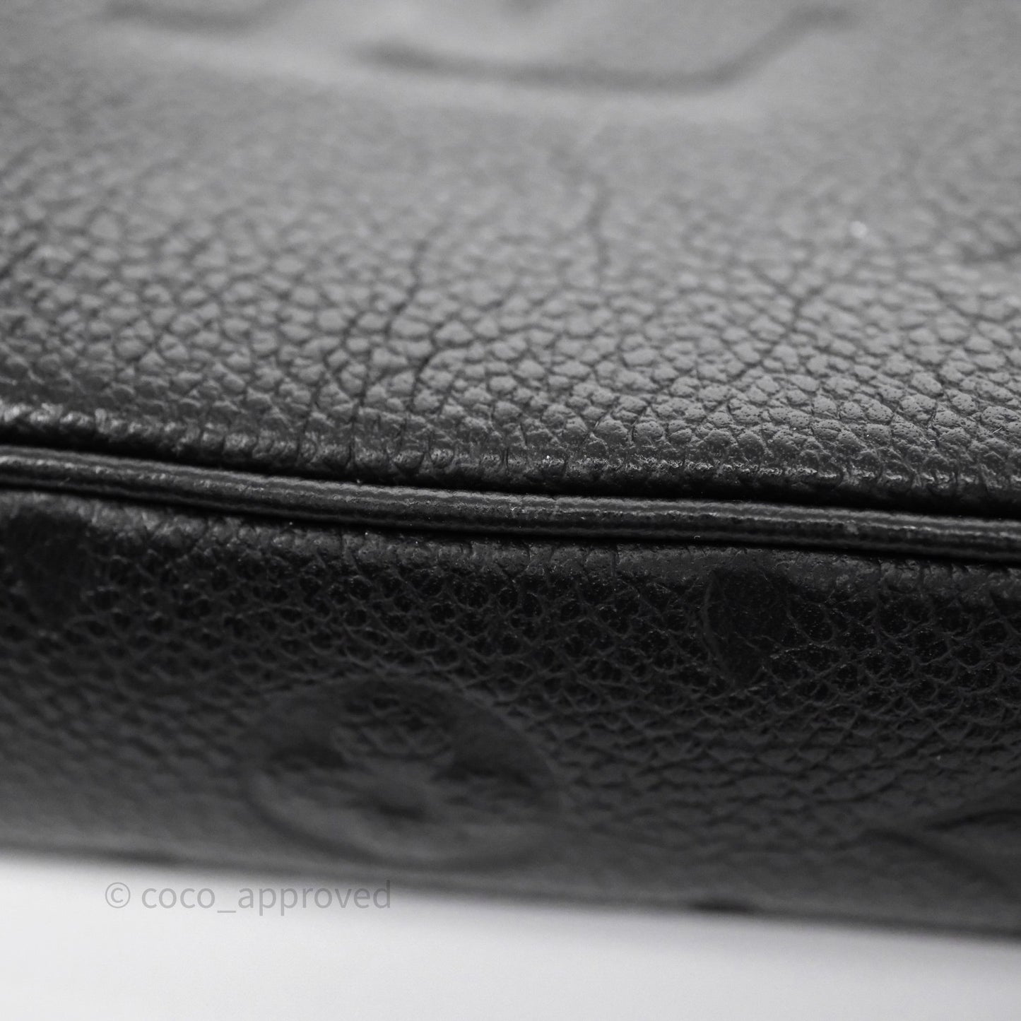 Louis Vuitton Multi Pochette Accessories Monogram Empreinte Black