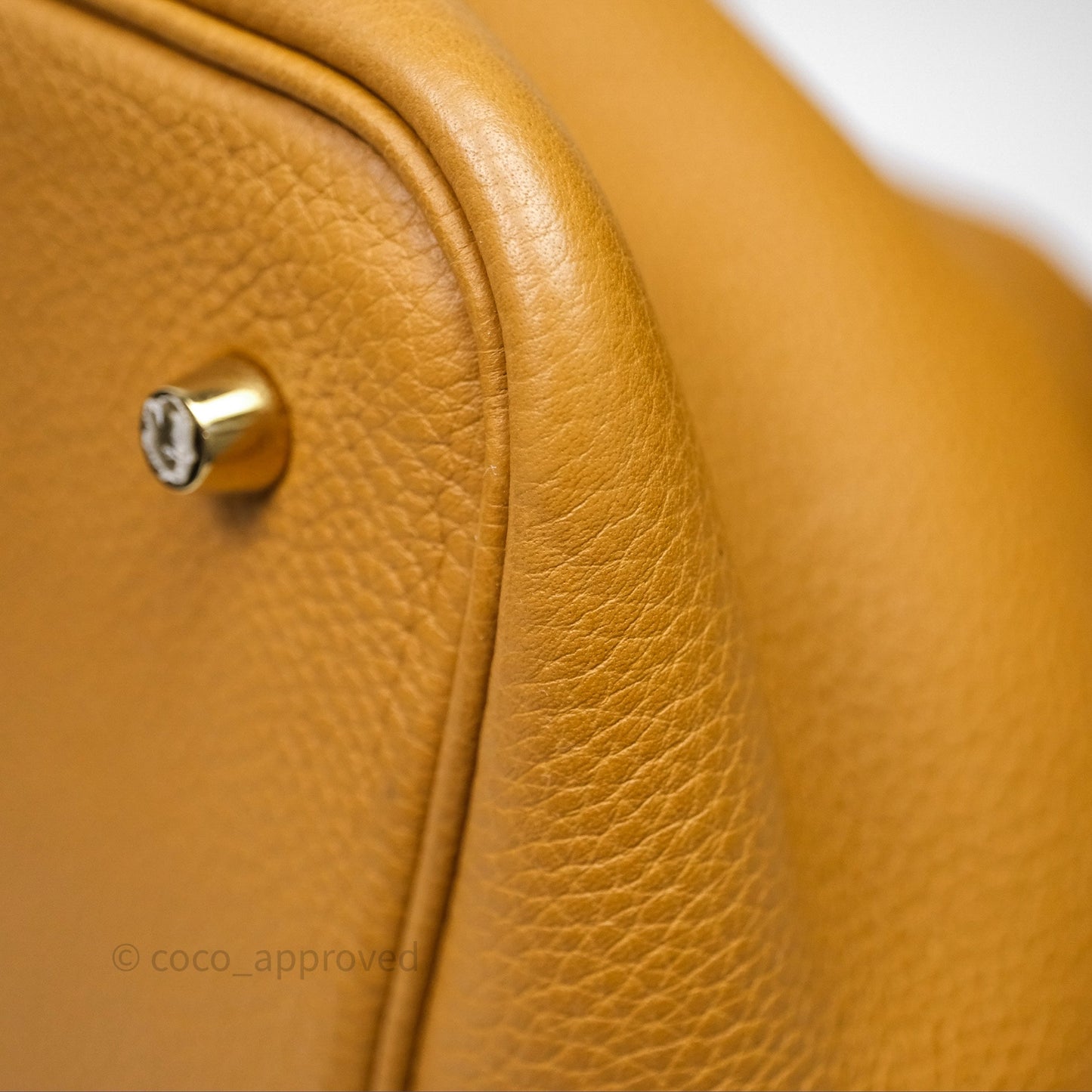 Hermès Picotin 22 Sesame 2S Taurillon Maurice Gold Hardware