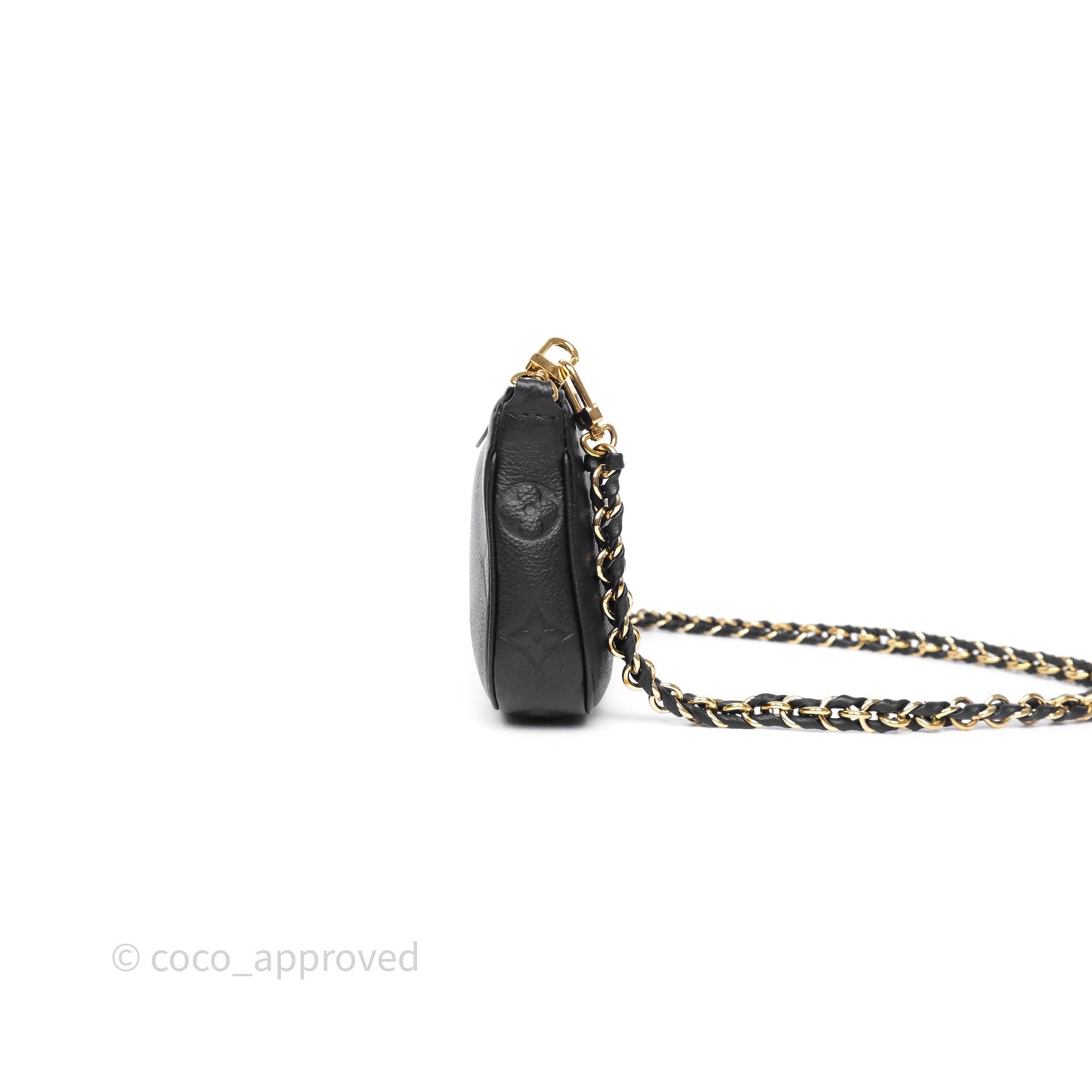 Louis Vuitton Multi Pochette Accessories Monogram Empreinte Black