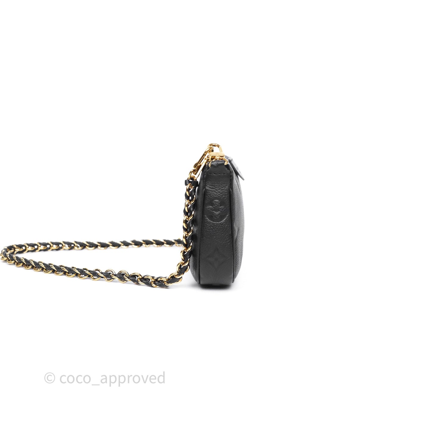 Louis Vuitton Multi Pochette Accessories Monogram Empreinte Black