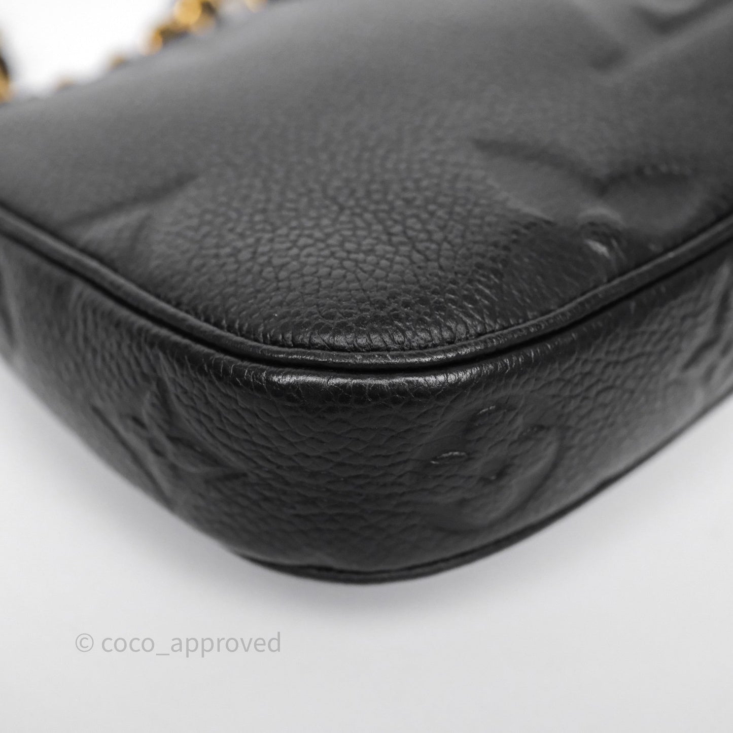 Louis Vuitton Multi Pochette Accessories Monogram Empreinte Black