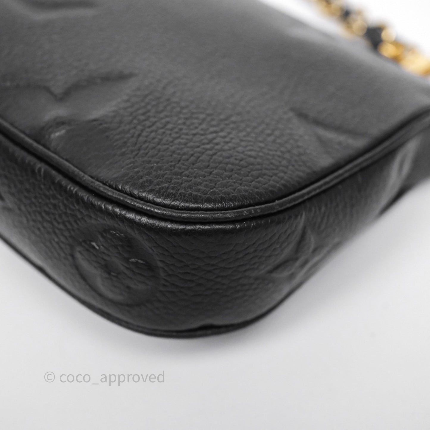 Louis Vuitton Multi Pochette Accessories Monogram Empreinte Black