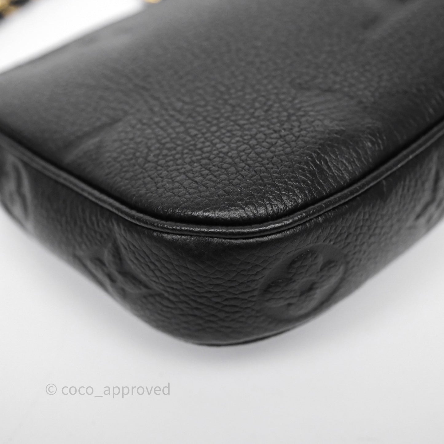 Louis Vuitton Multi Pochette Accessories Monogram Empreinte Black