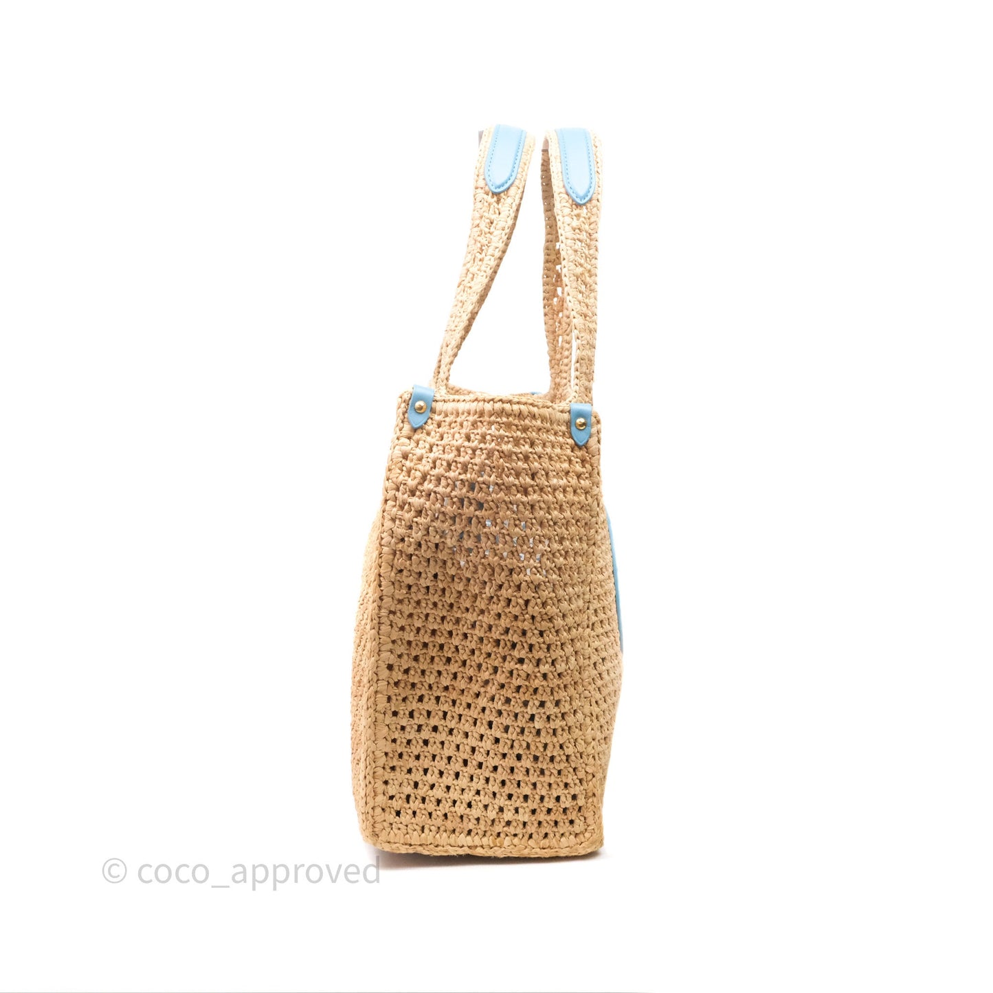 Louis Vuitton OnTheGo MM Raffia Natural