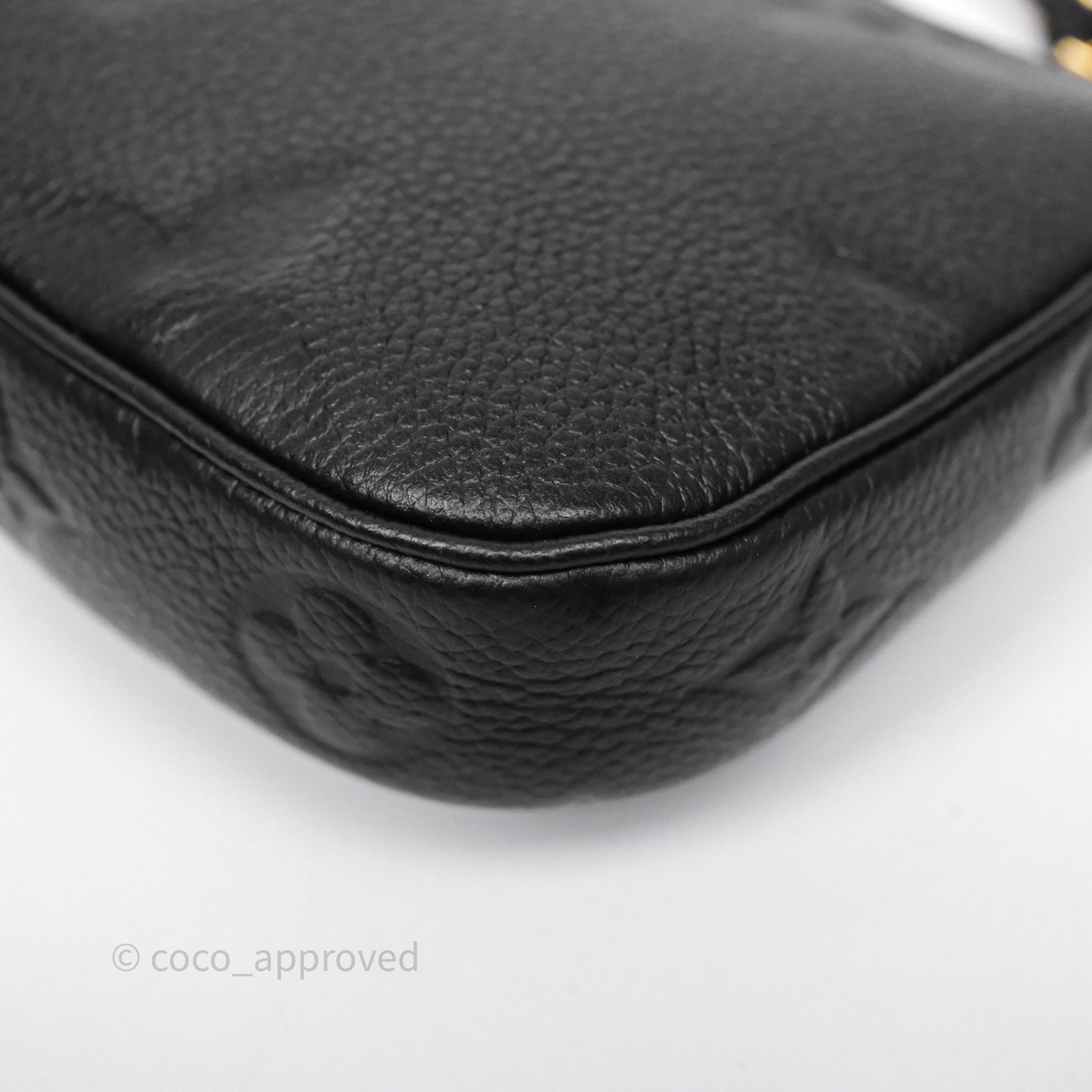 Louis Vuitton Multi Pochette Accessories Monogram Empreinte Black