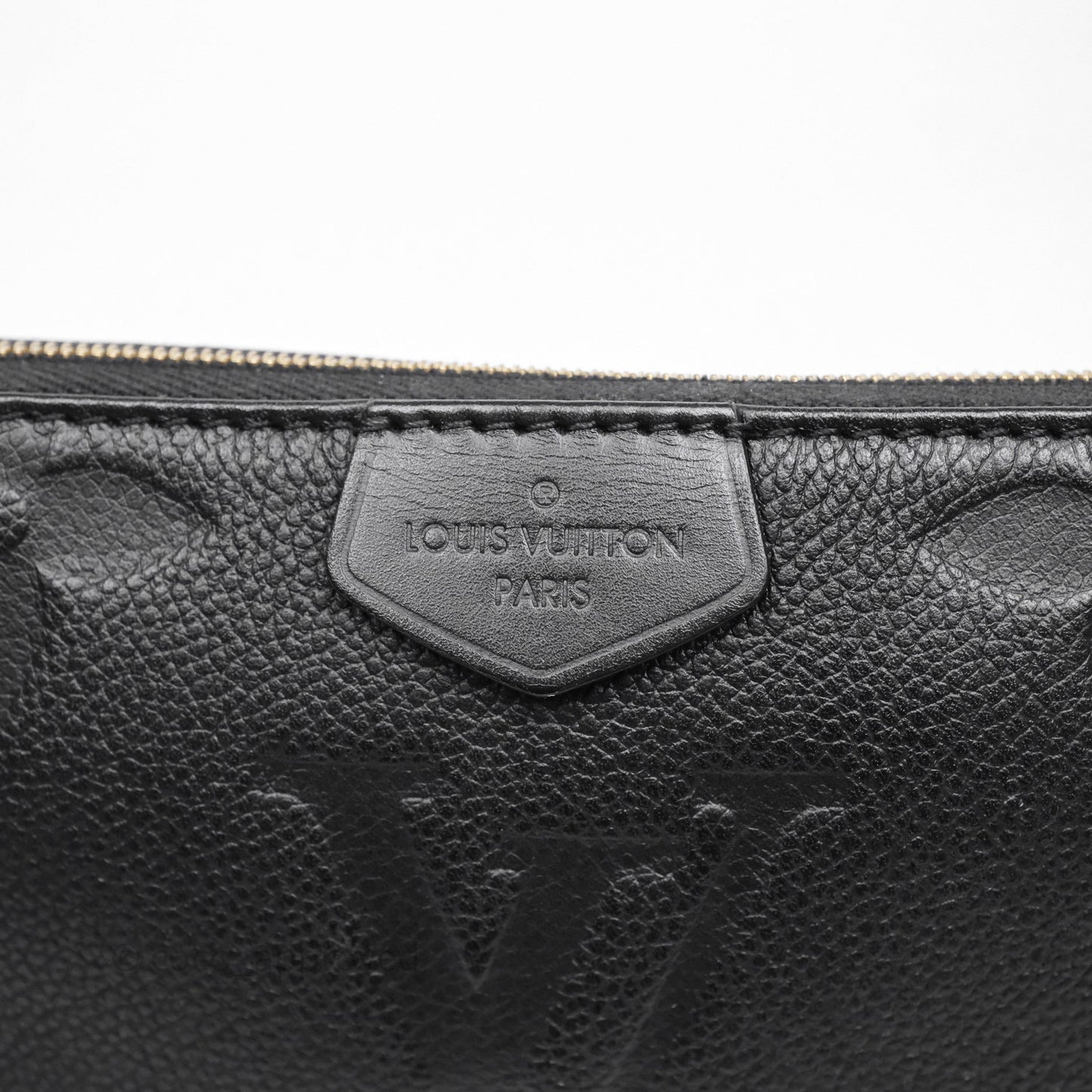 Louis Vuitton Multi Pochette Accessories Monogram Empreinte Black