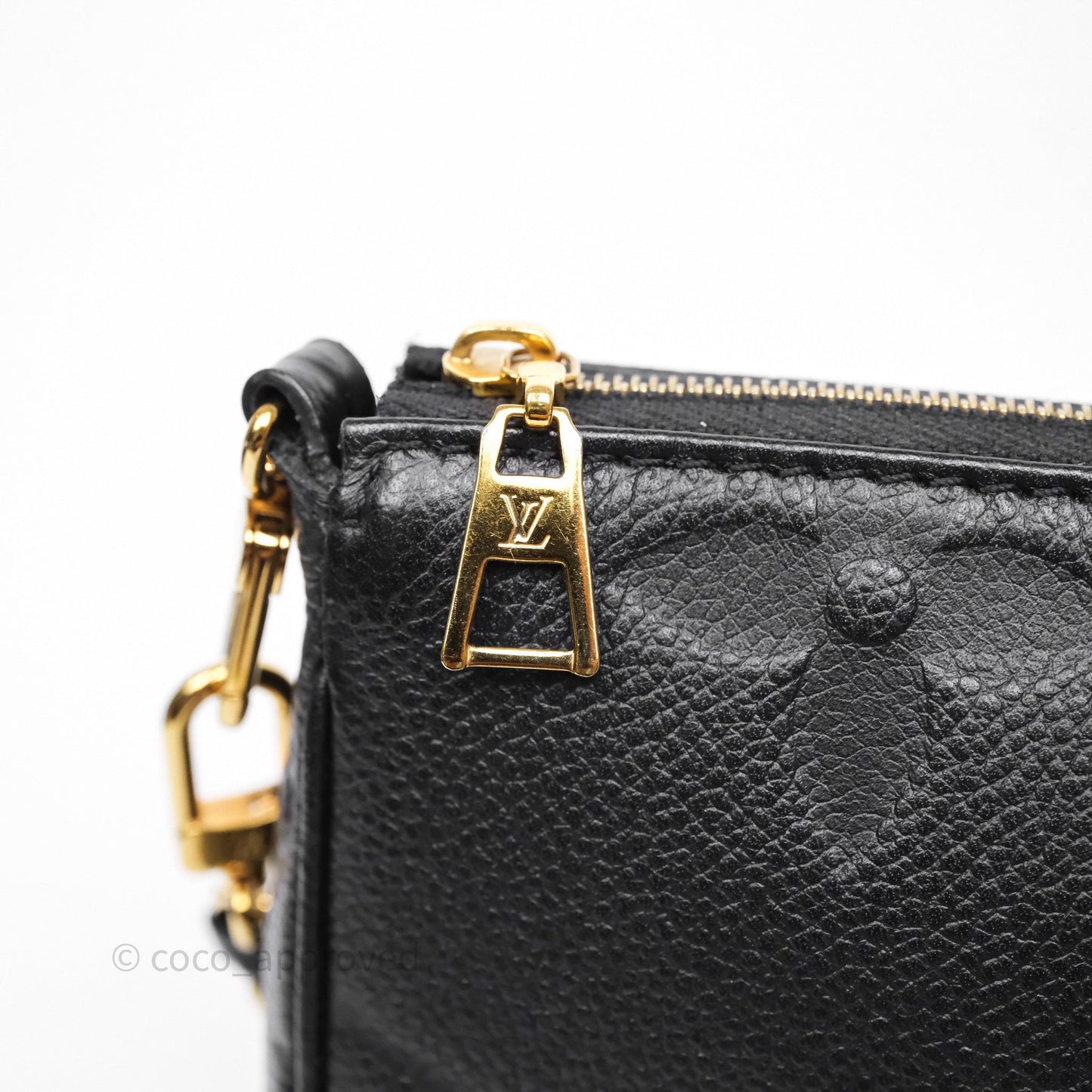 Louis Vuitton Multi Pochette Accessories Monogram Empreinte Black