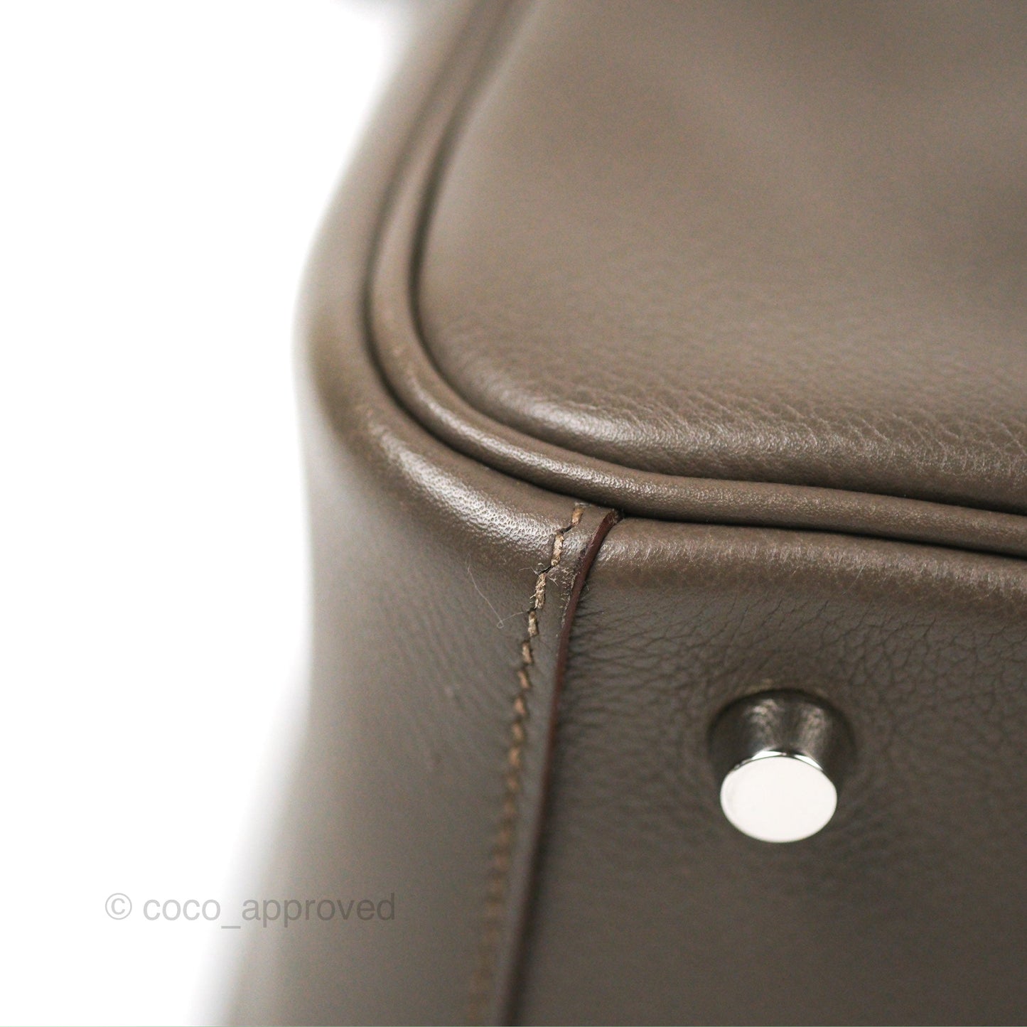 Hermès Lindy 26 Etain Evercolor Palladium Hardware