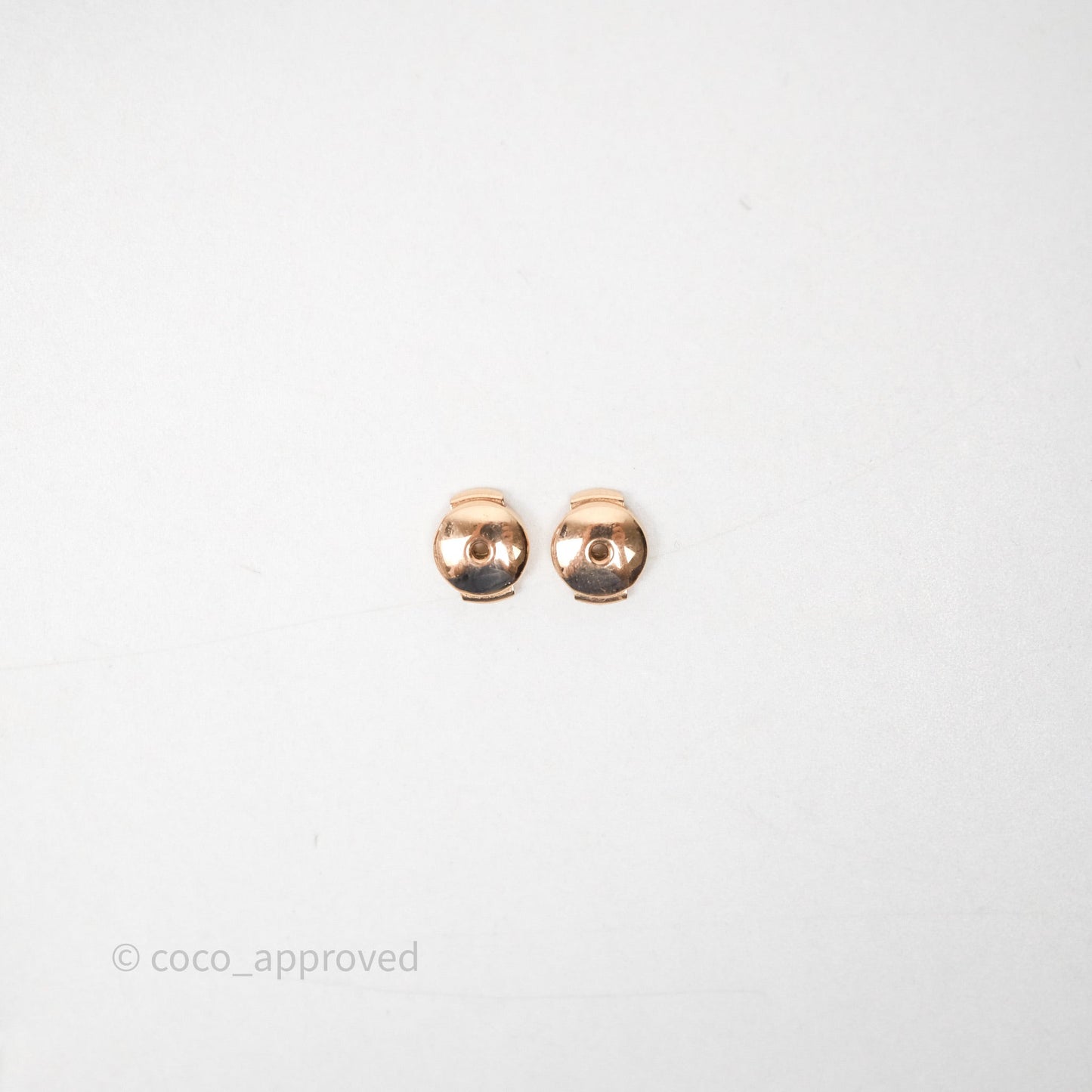 Hermès Farandole Drop Earrings 18K Rose Gold Diamond TPM