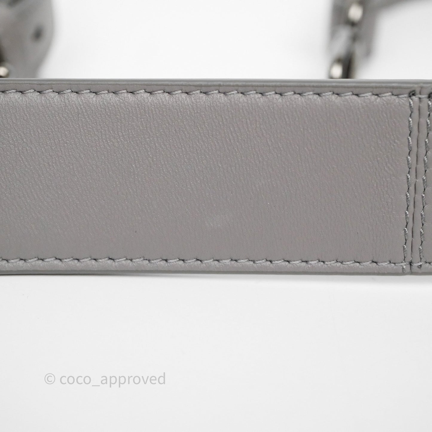 Christian Dior Small Lady Dior My ABCDior Bag Steel Grey Cannage Lambskin