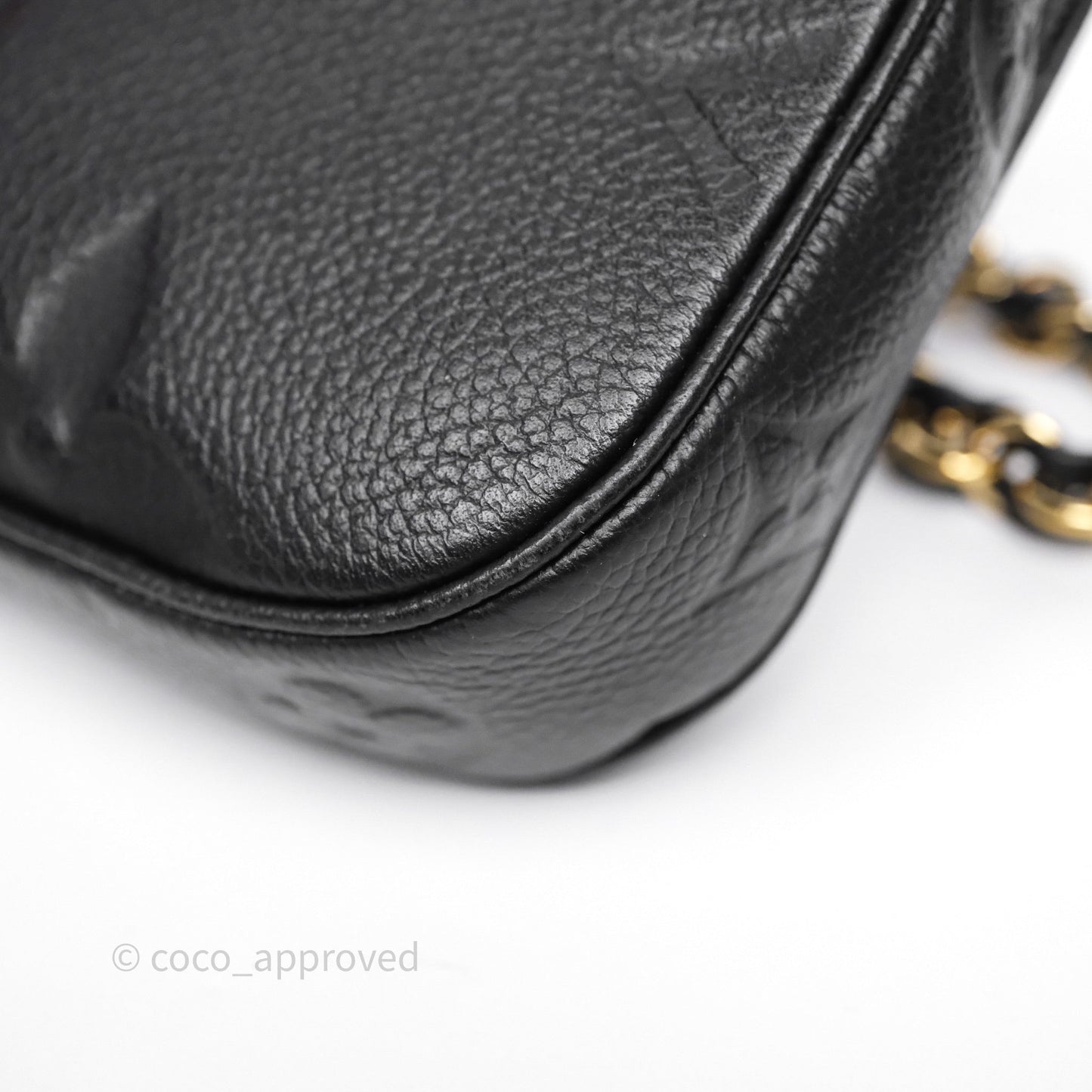Louis Vuitton Multi Pochette Accessories Monogram Empreinte Black