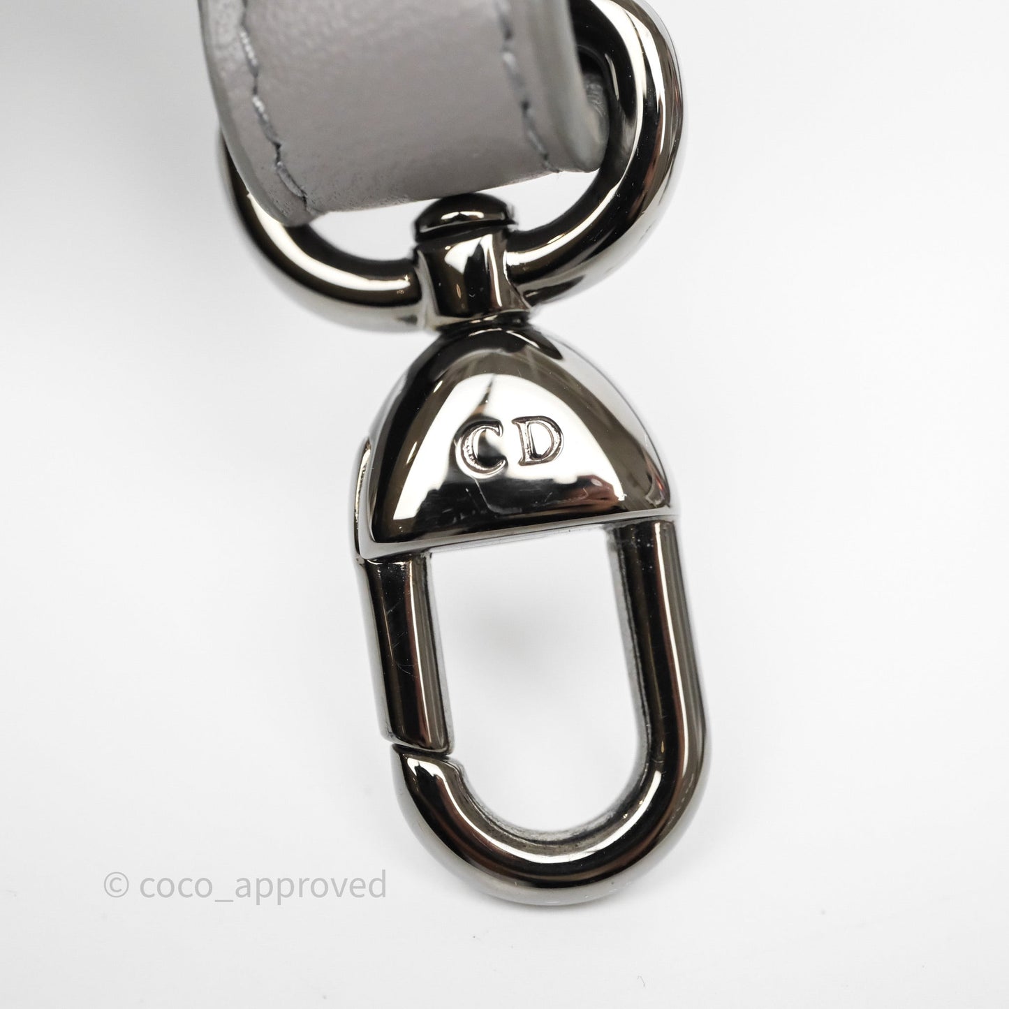 Christian Dior Small Lady Dior My ABCDior Bag Steel Grey Cannage Lambskin