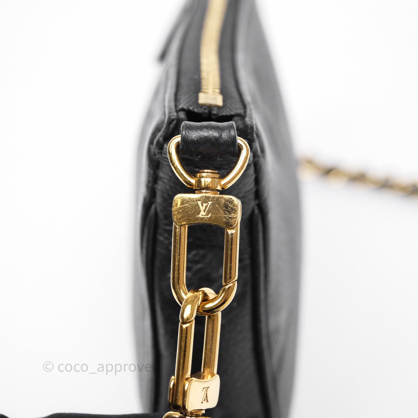 Louis Vuitton Multi Pochette Accessories Monogram Empreinte Black