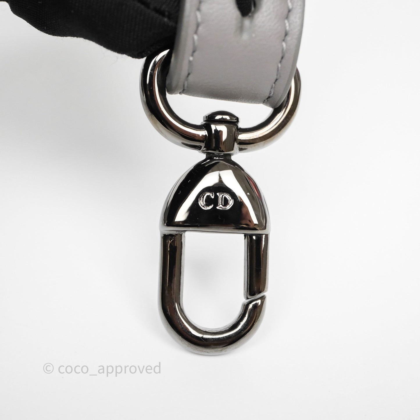 Christian Dior Small Lady Dior My ABCDior Bag Steel Grey Cannage Lambskin