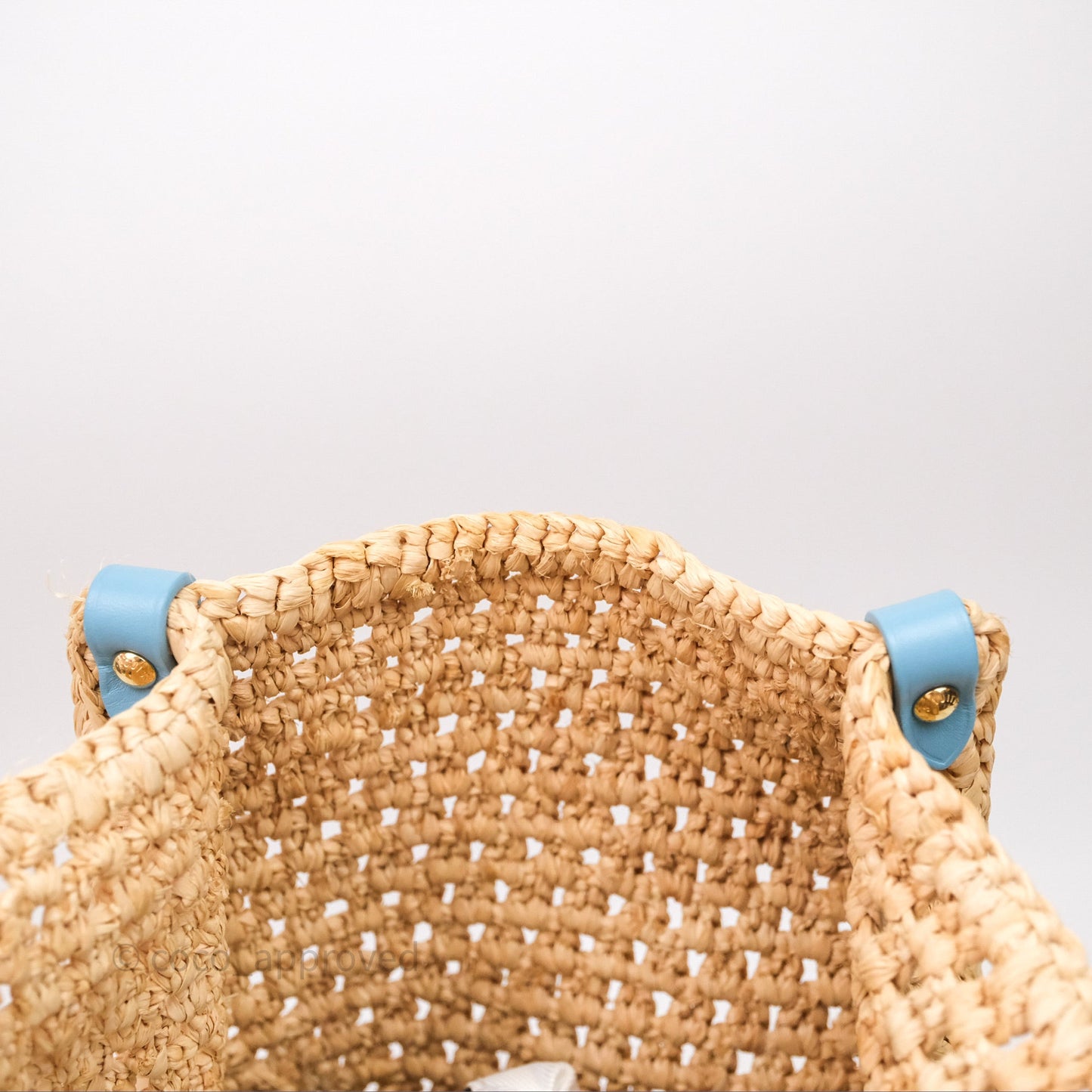 Louis Vuitton OnTheGo MM Raffia Natural