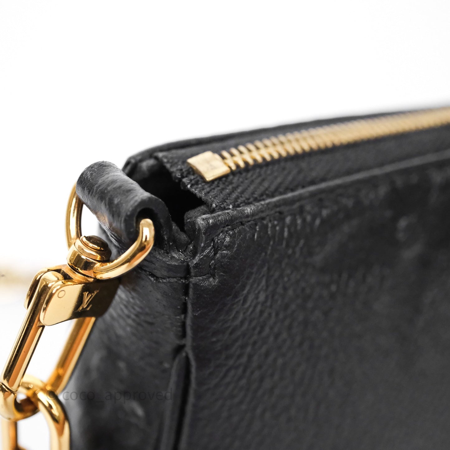 Louis Vuitton Multi Pochette Accessories Monogram Empreinte Black