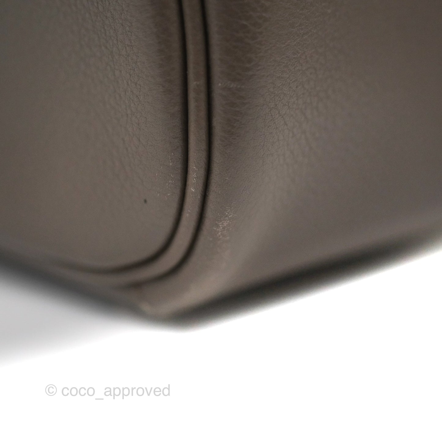 Hermès Lindy 26 Etain Evercolor Palladium Hardware