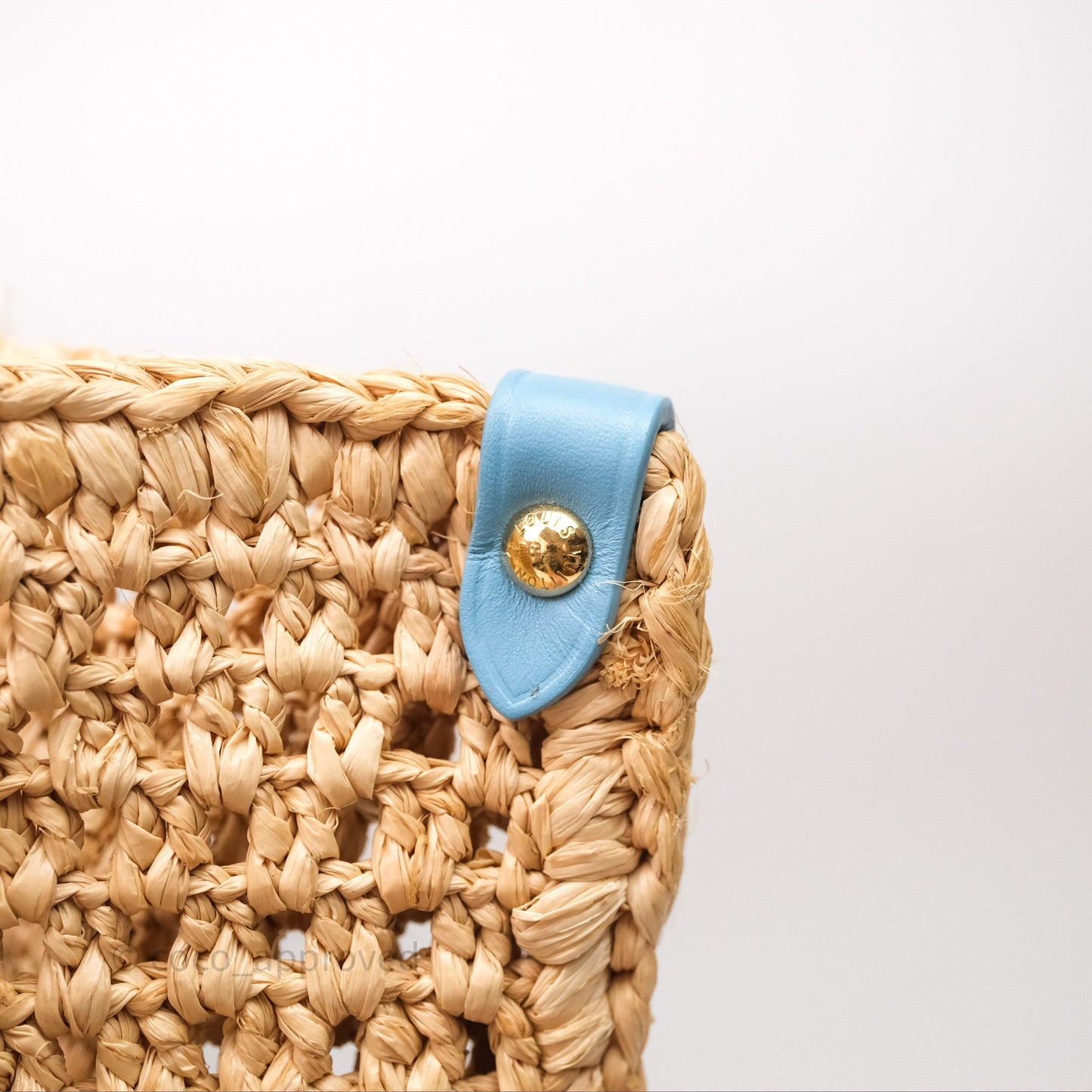 Louis Vuitton OnTheGo MM Raffia Natural