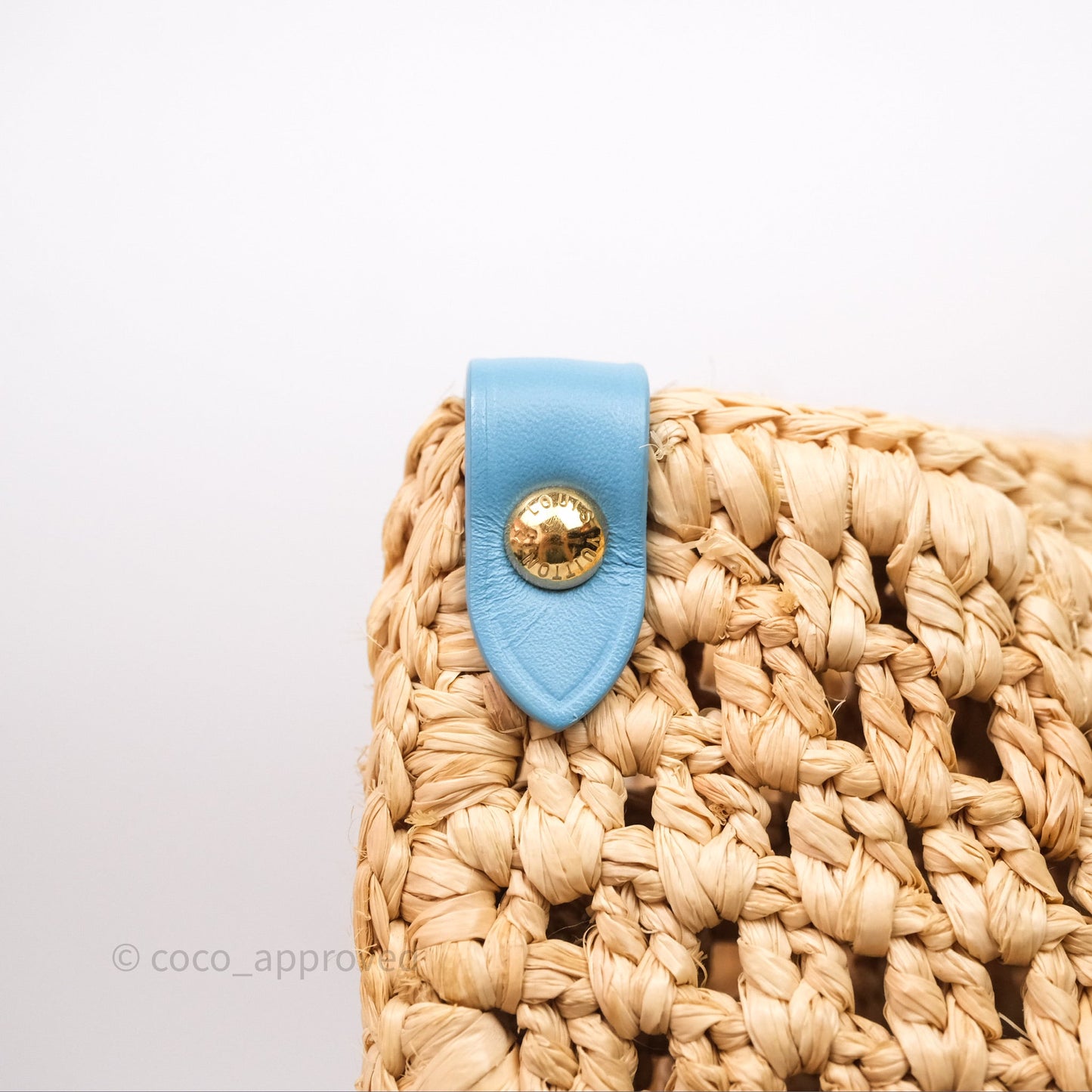 Louis Vuitton OnTheGo MM Raffia Natural