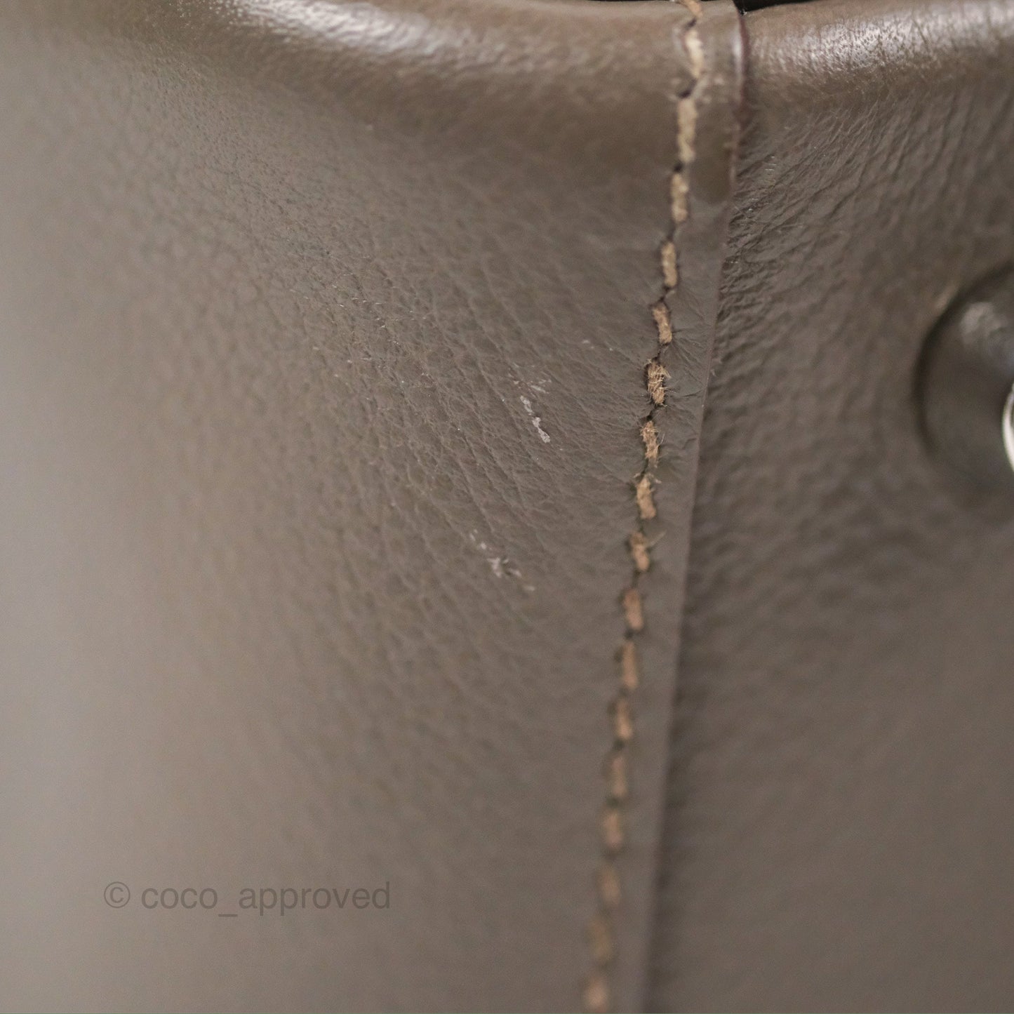 Hermès Lindy 26 Etain Evercolor Palladium Hardware