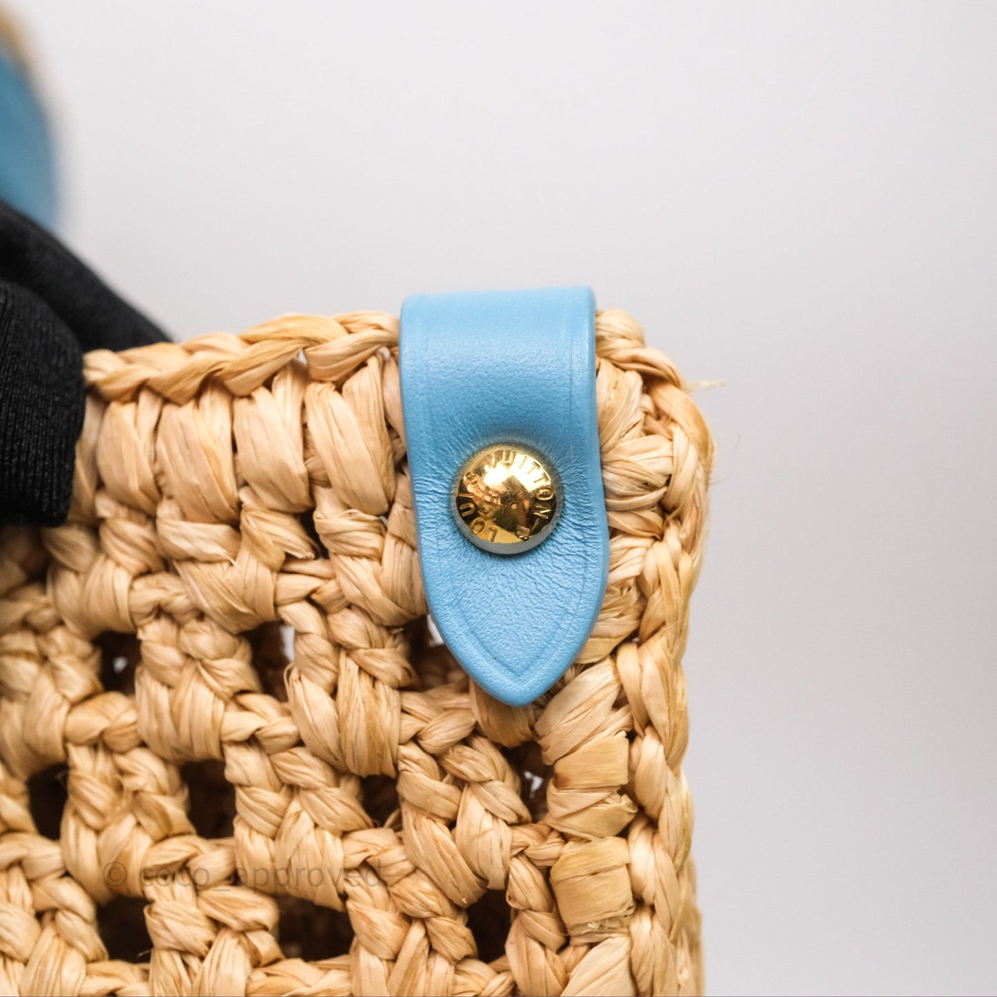 Louis Vuitton OnTheGo MM Raffia Natural