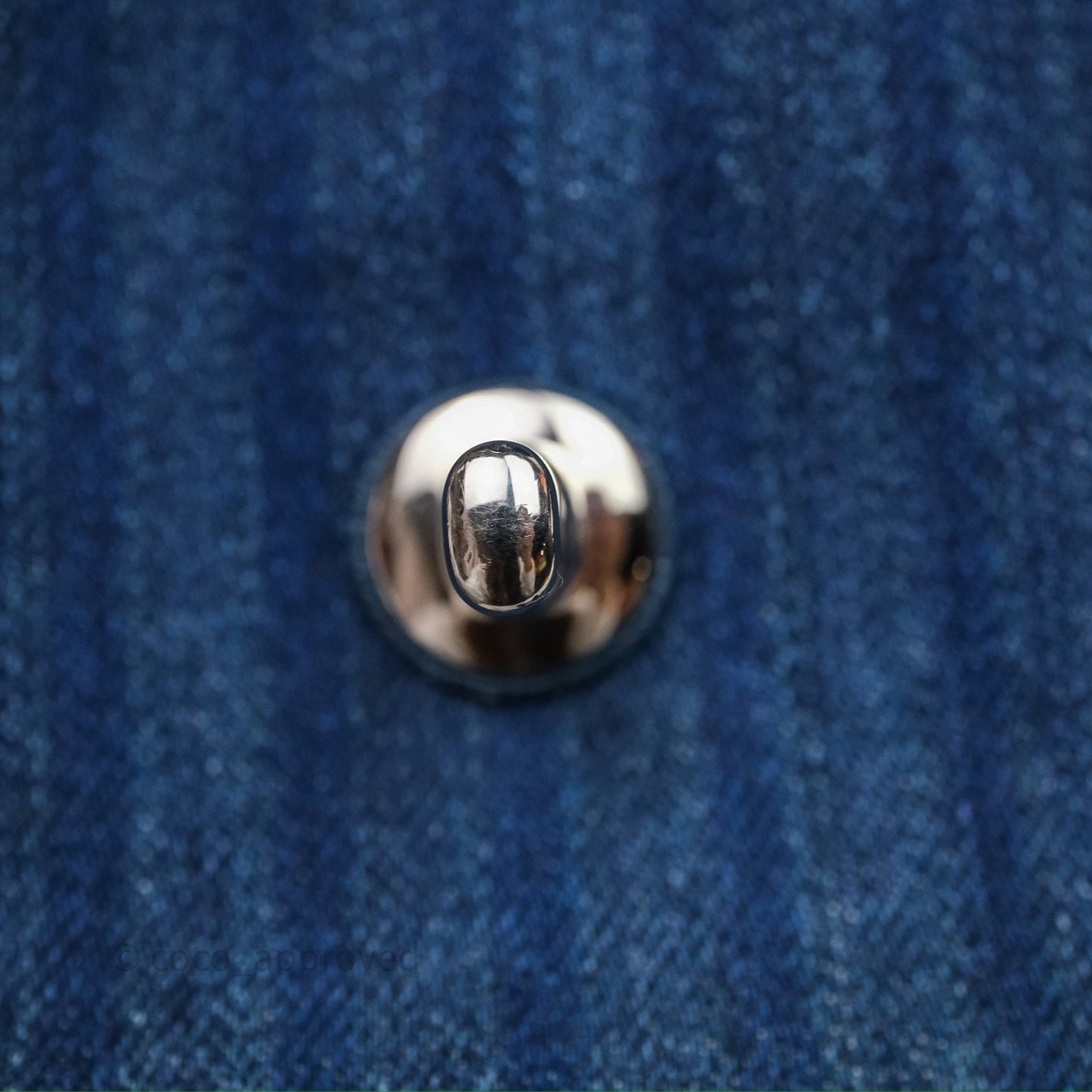 Chanel Denim Flap Bag Sliver Hardware