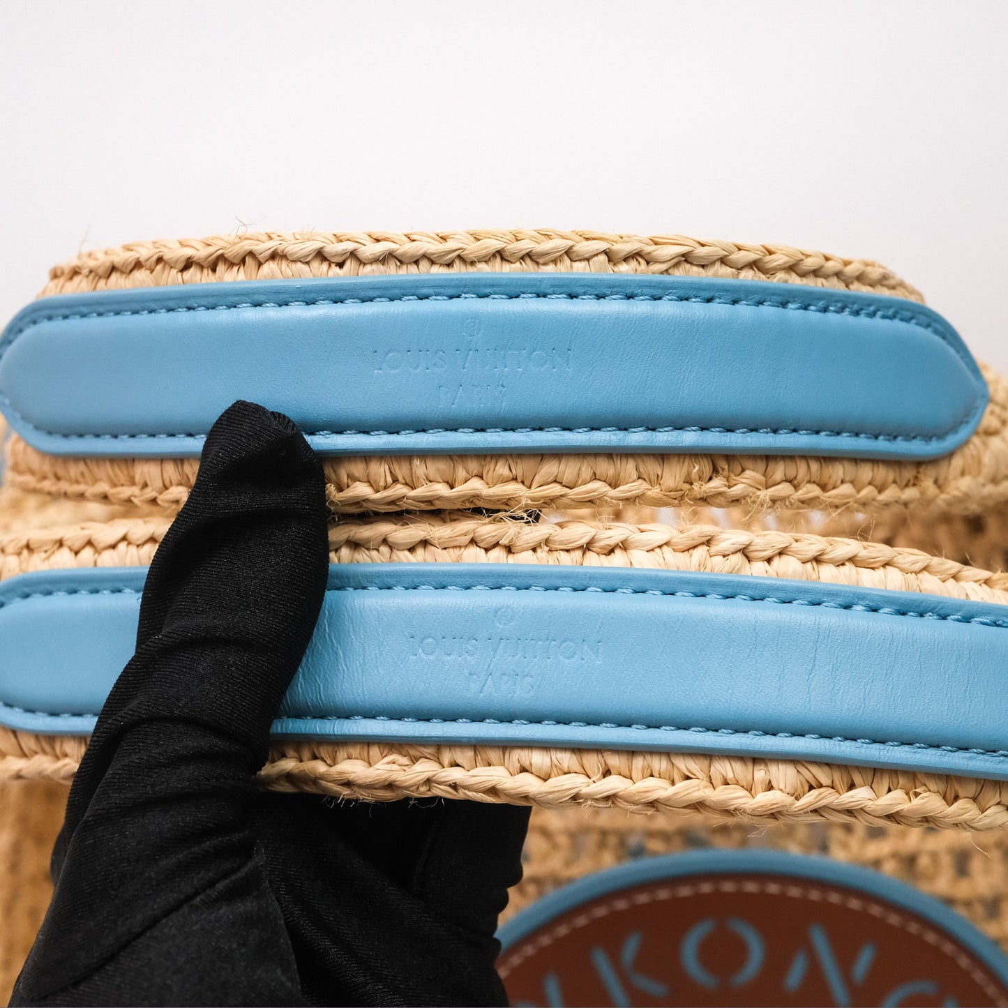 Louis Vuitton OnTheGo MM Raffia Natural