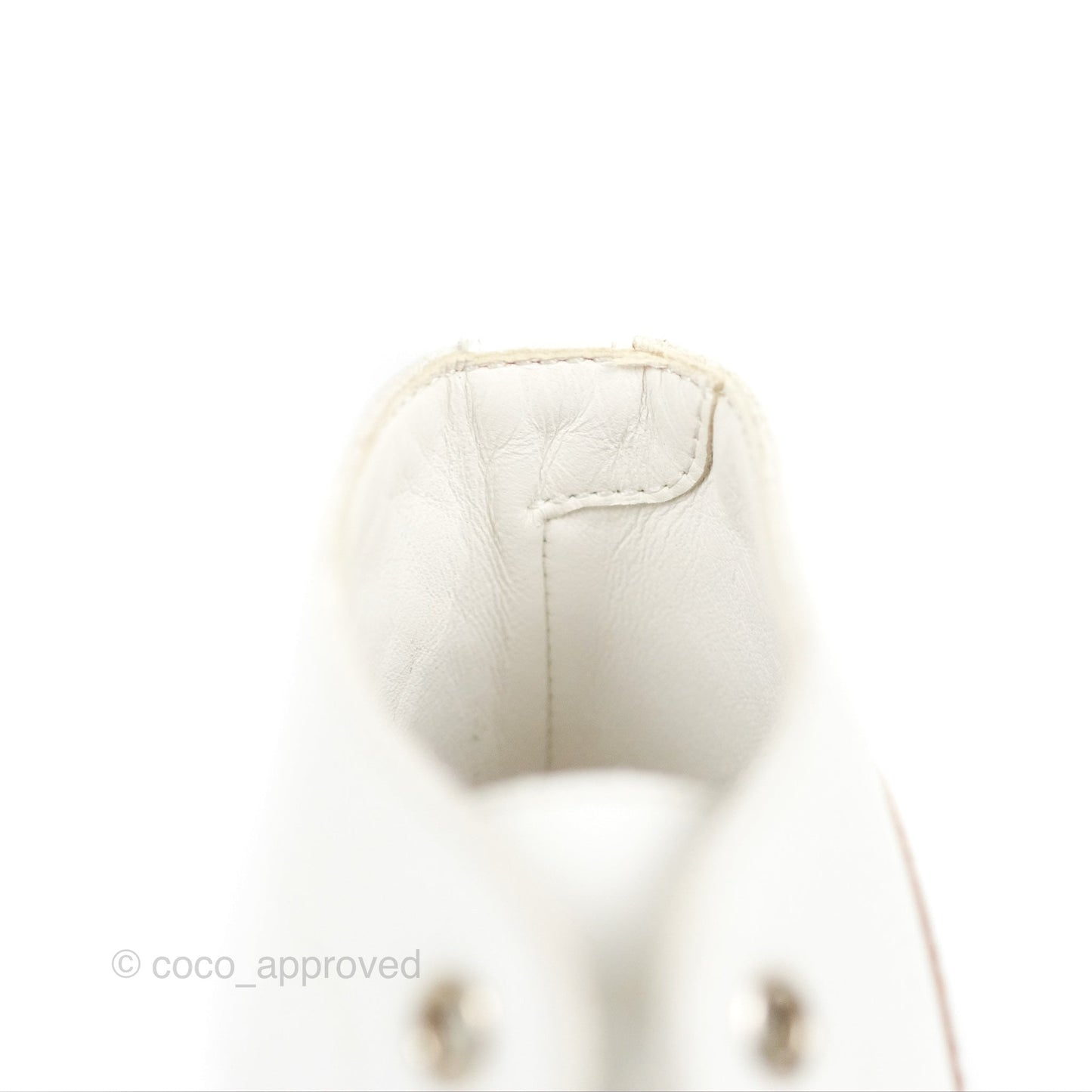 Hermes Climb Sneakers White Calfskin