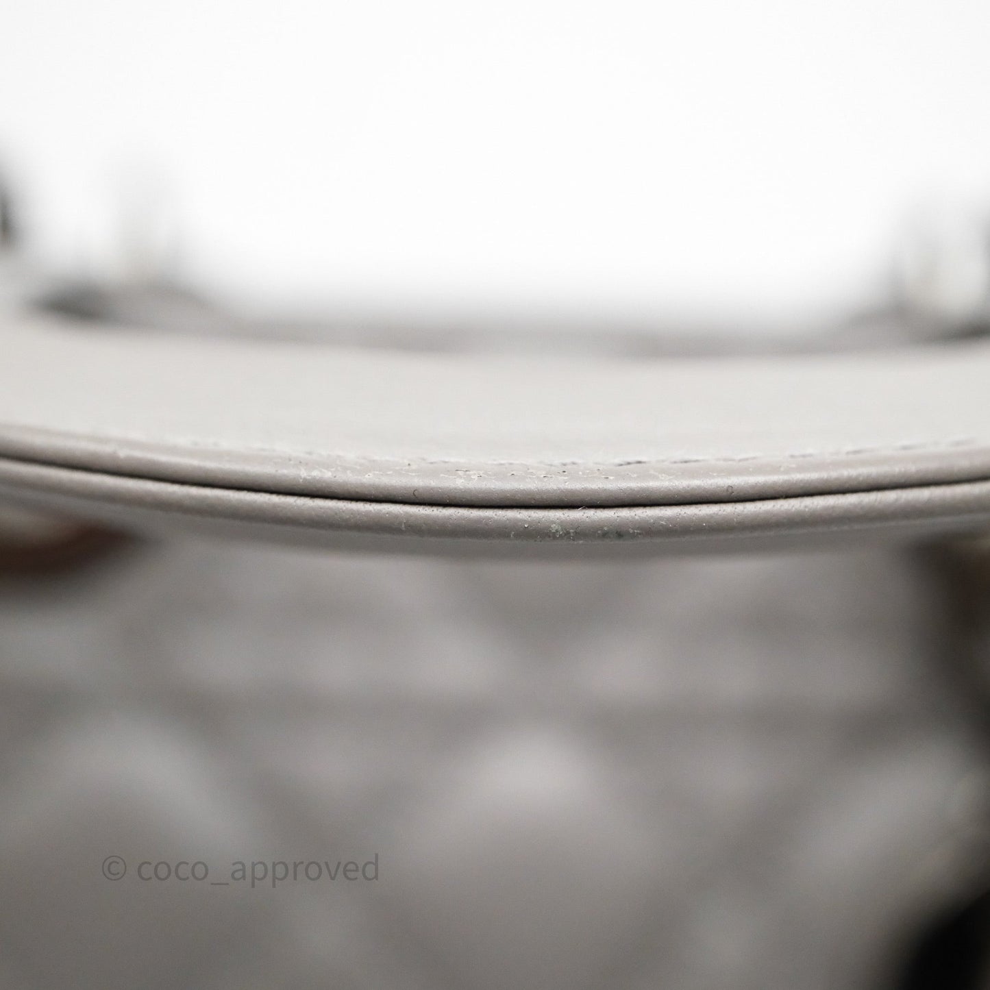 Christian Dior Small Lady Dior My ABCDior Bag Steel Grey Cannage Lambskin