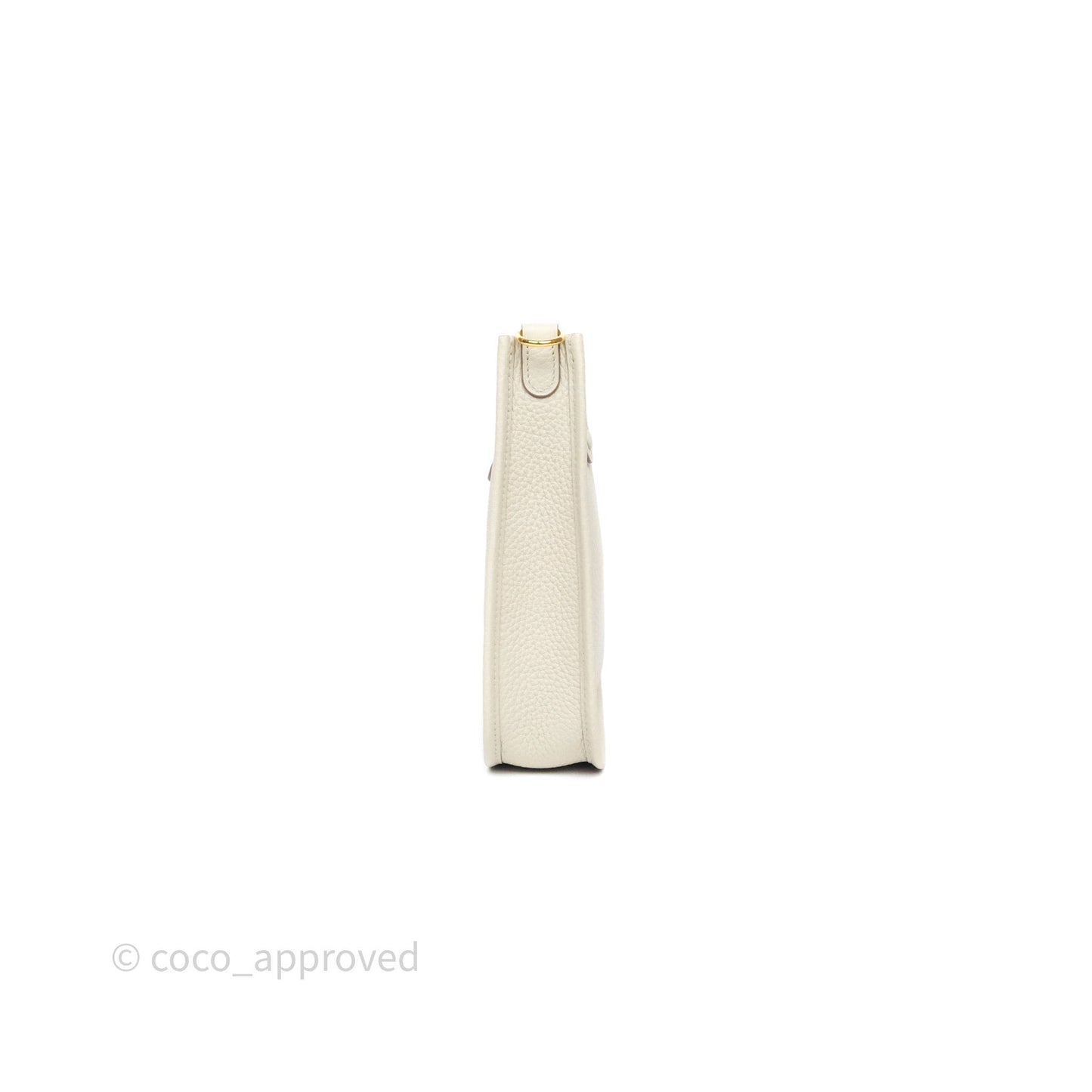 Hermès Mini Evelyne 16 Beton 8L Clemence Gold Hardware