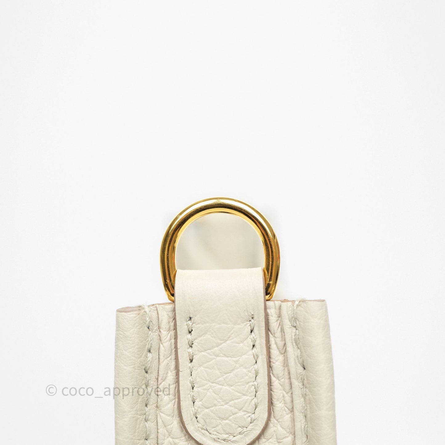 Hermès Mini Evelyne 16 Beton 8L Clemence Gold Hardware