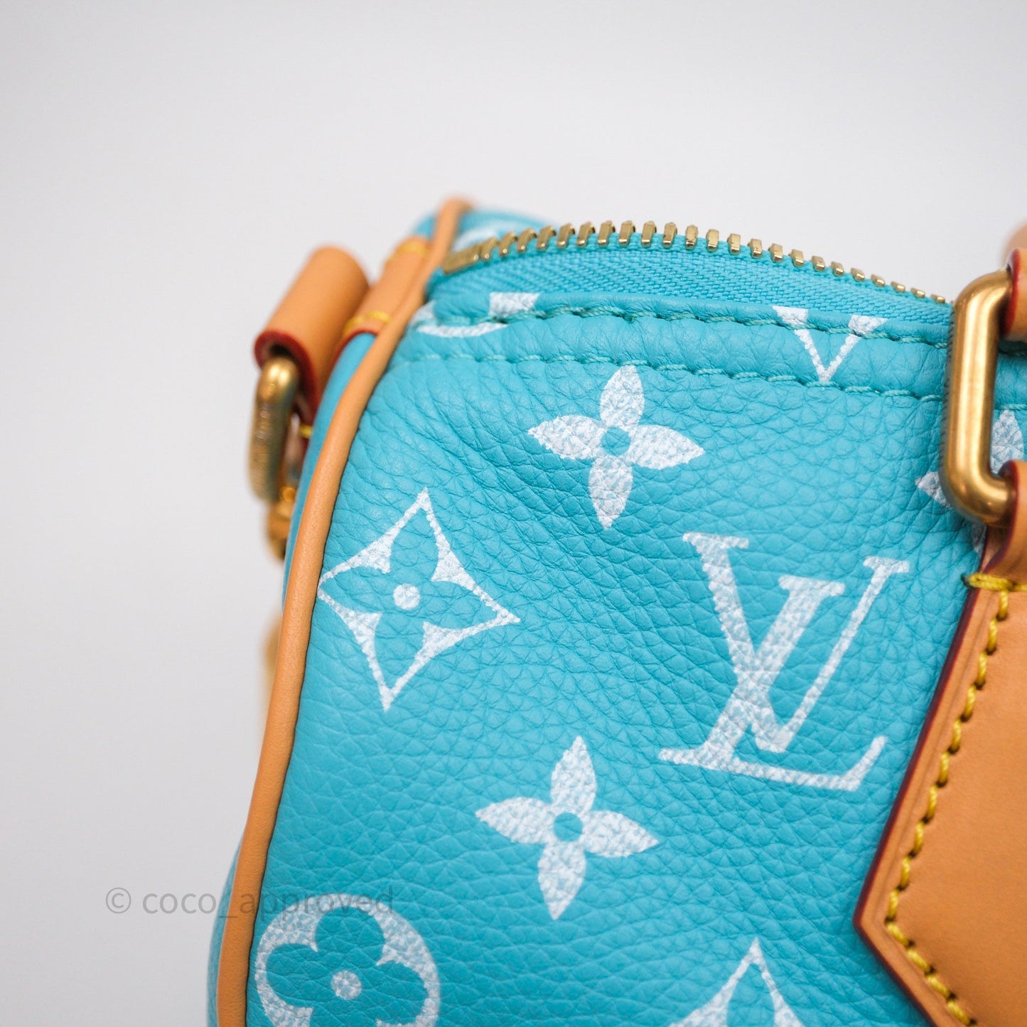 Louis Vuitton Speedy P9 Bandoulière 25 Turquoise