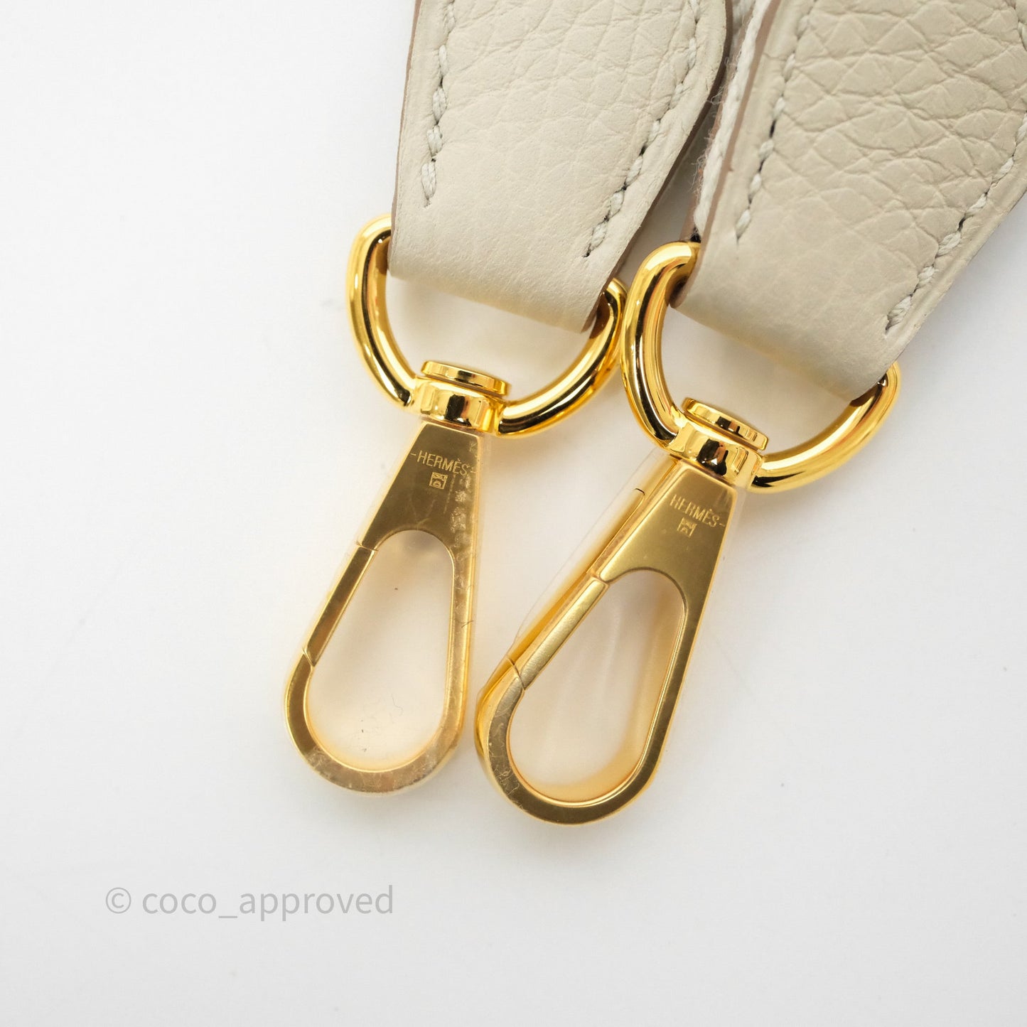 Hermès Mini Evelyne 16 Beton 8L Clemence Gold Hardware