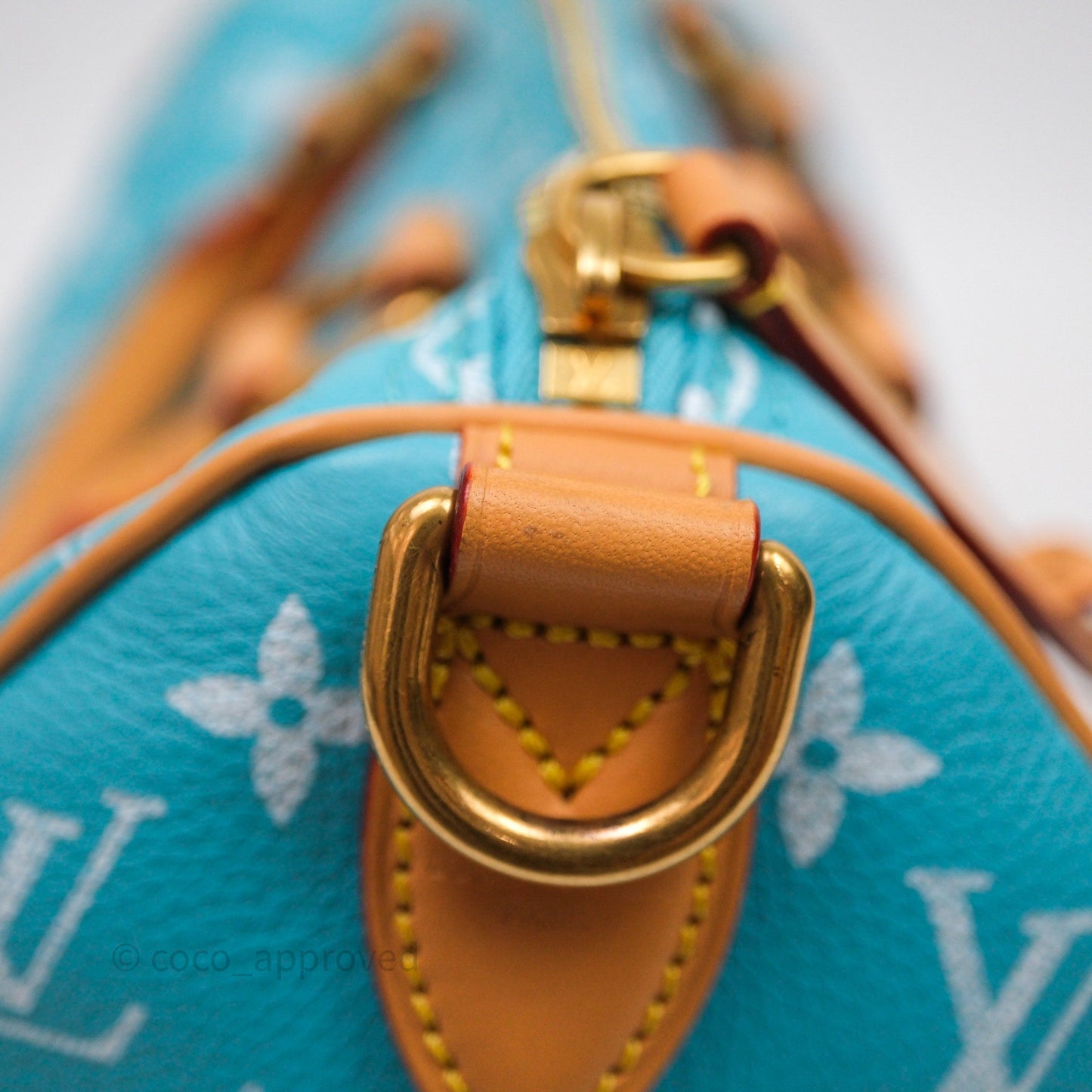 Louis Vuitton Speedy P9 Bandoulière 25 Turquoise