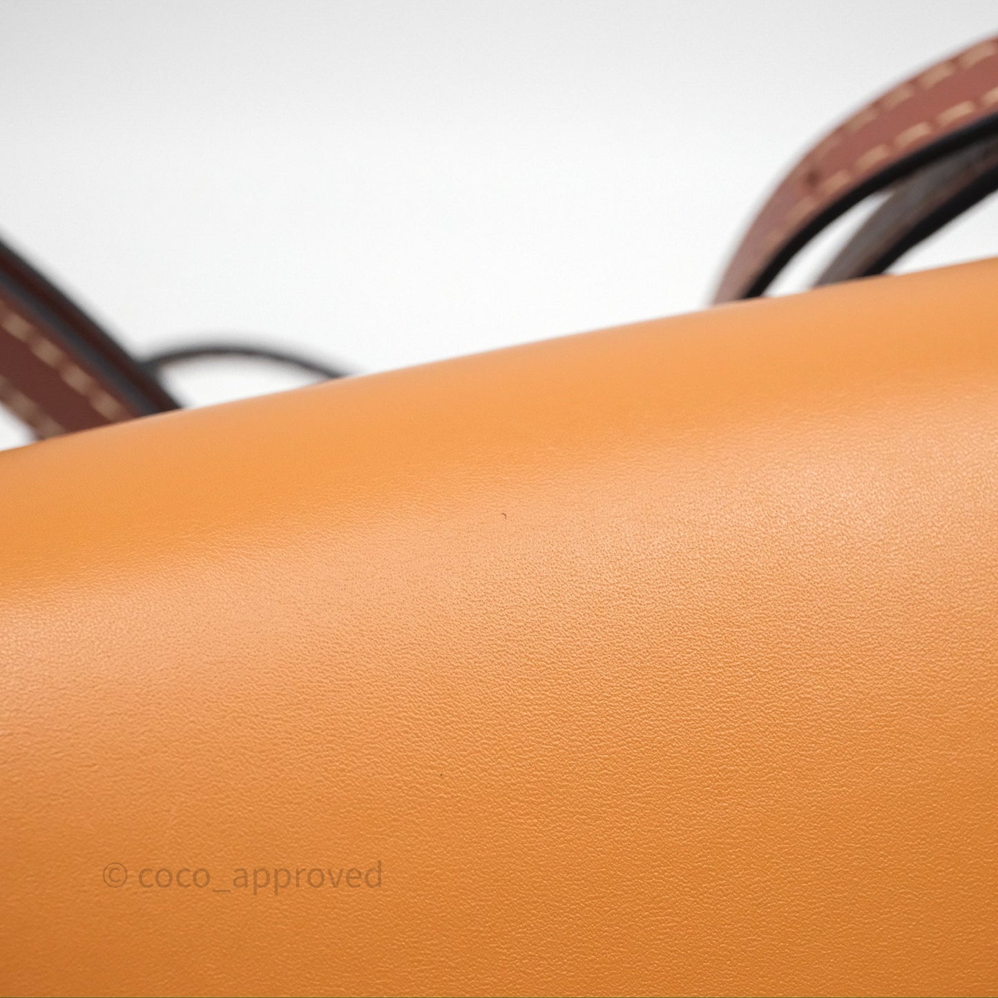 Loewe Small Gate Bag Smooth Calfskin Amber/Light Grey/Rust