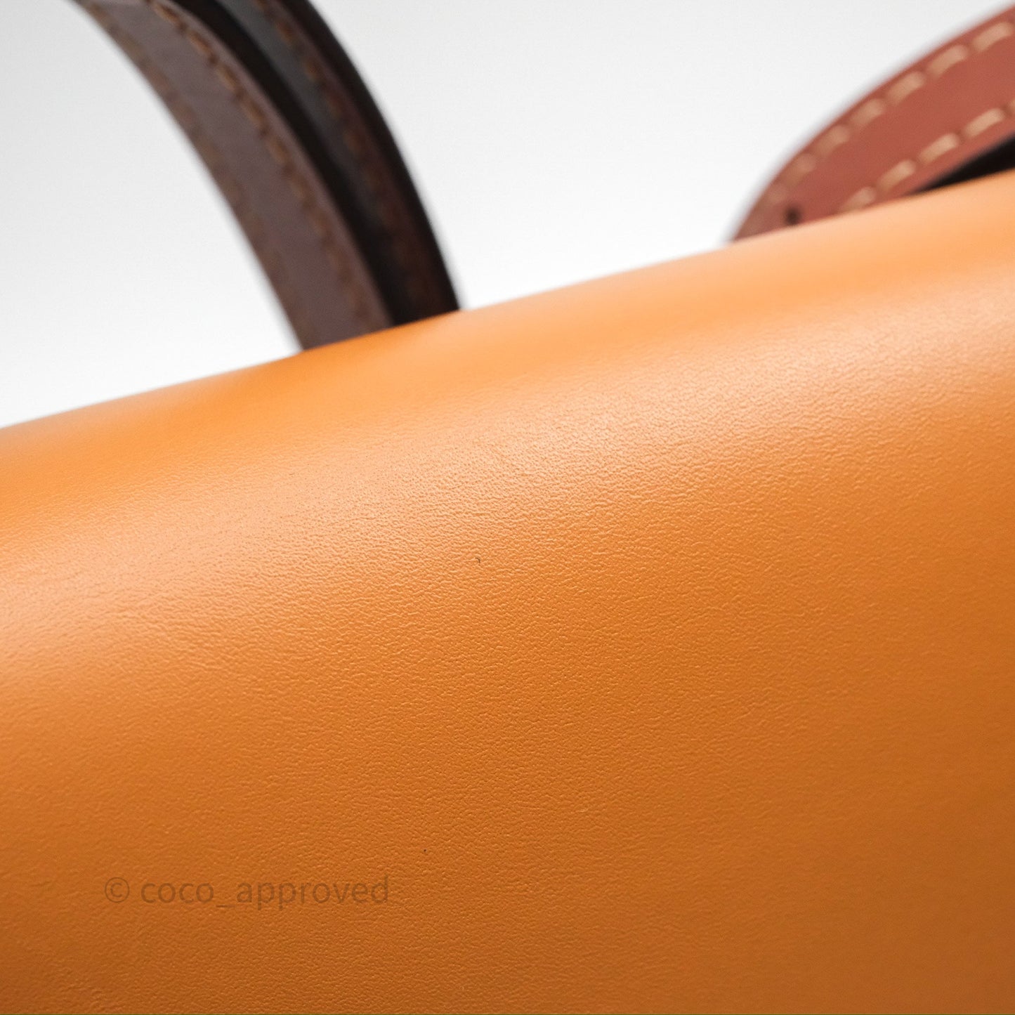 Loewe Small Gate Bag Smooth Calfskin Amber/Light Grey/Rust