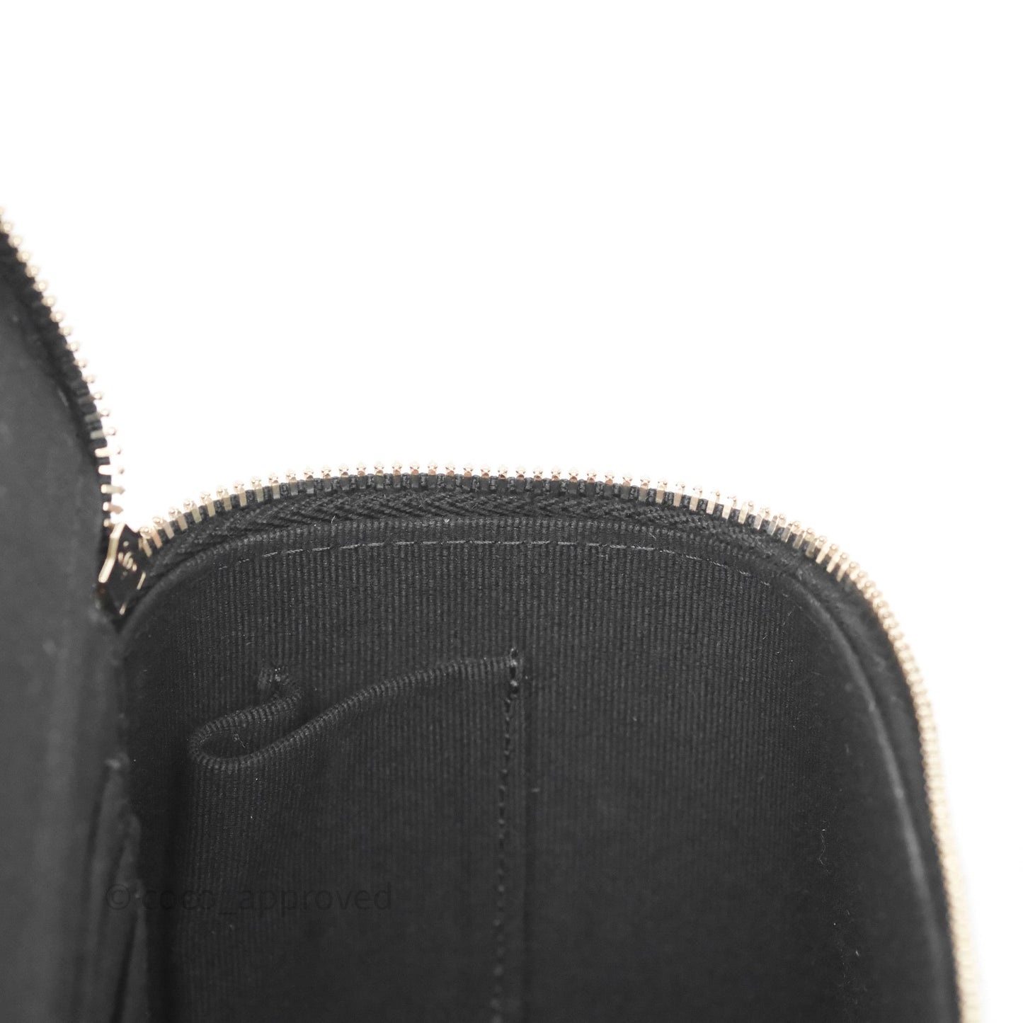 Chanel Vanity Rectangular Top Handle Black Lambskin Gold Hardware