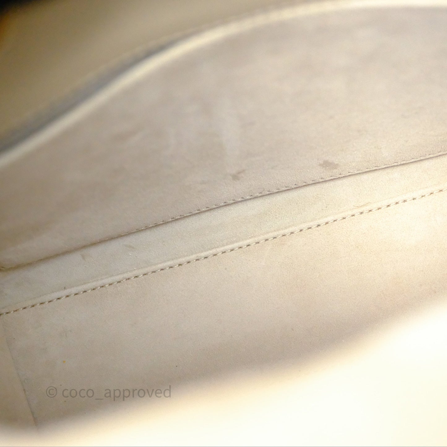 Christian Dior Small Lady Dior My ABCDior Bag Sand Beige Cannage Lambskin