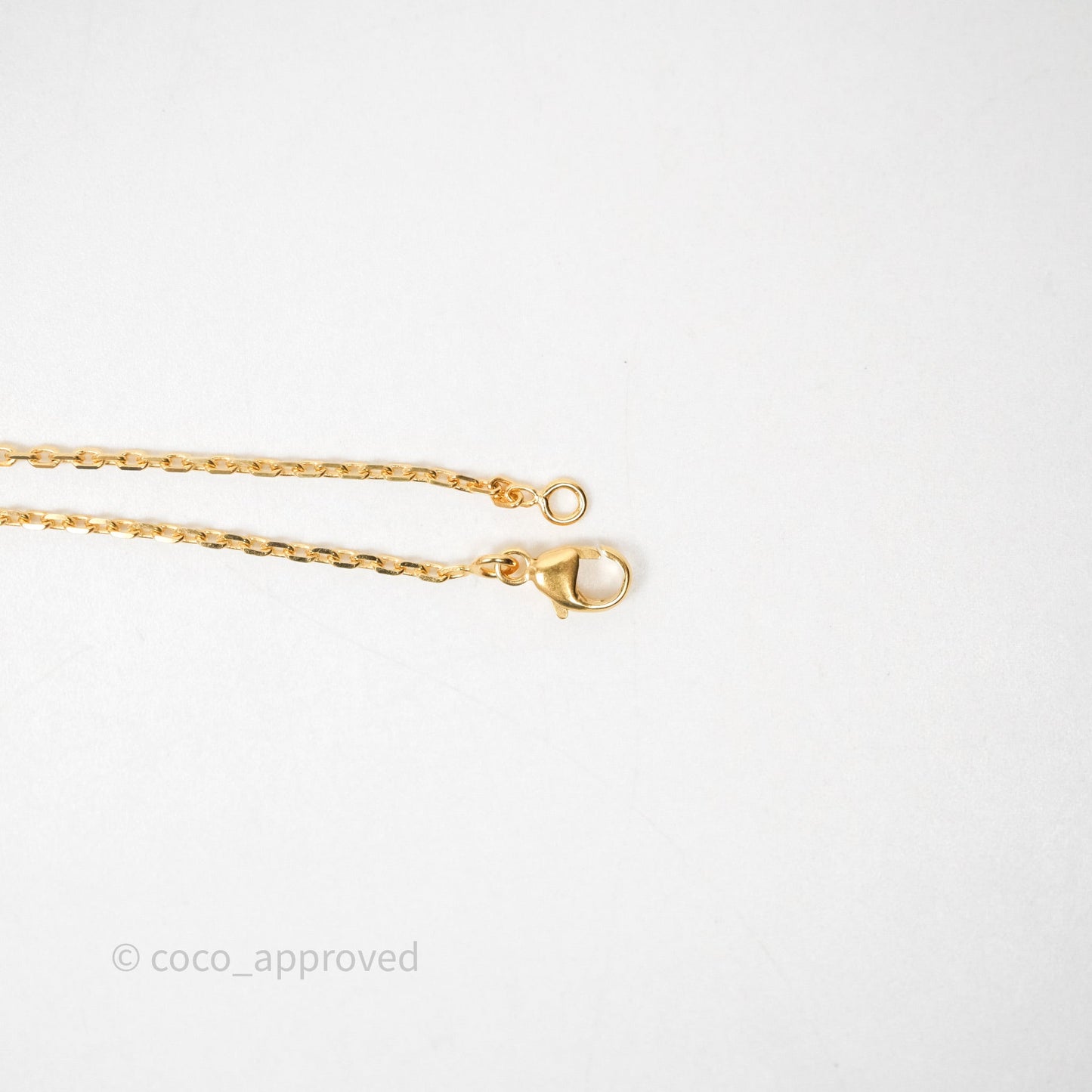 Hermès O'Maillon Pendant Etoupe Swift Gold Hardware
