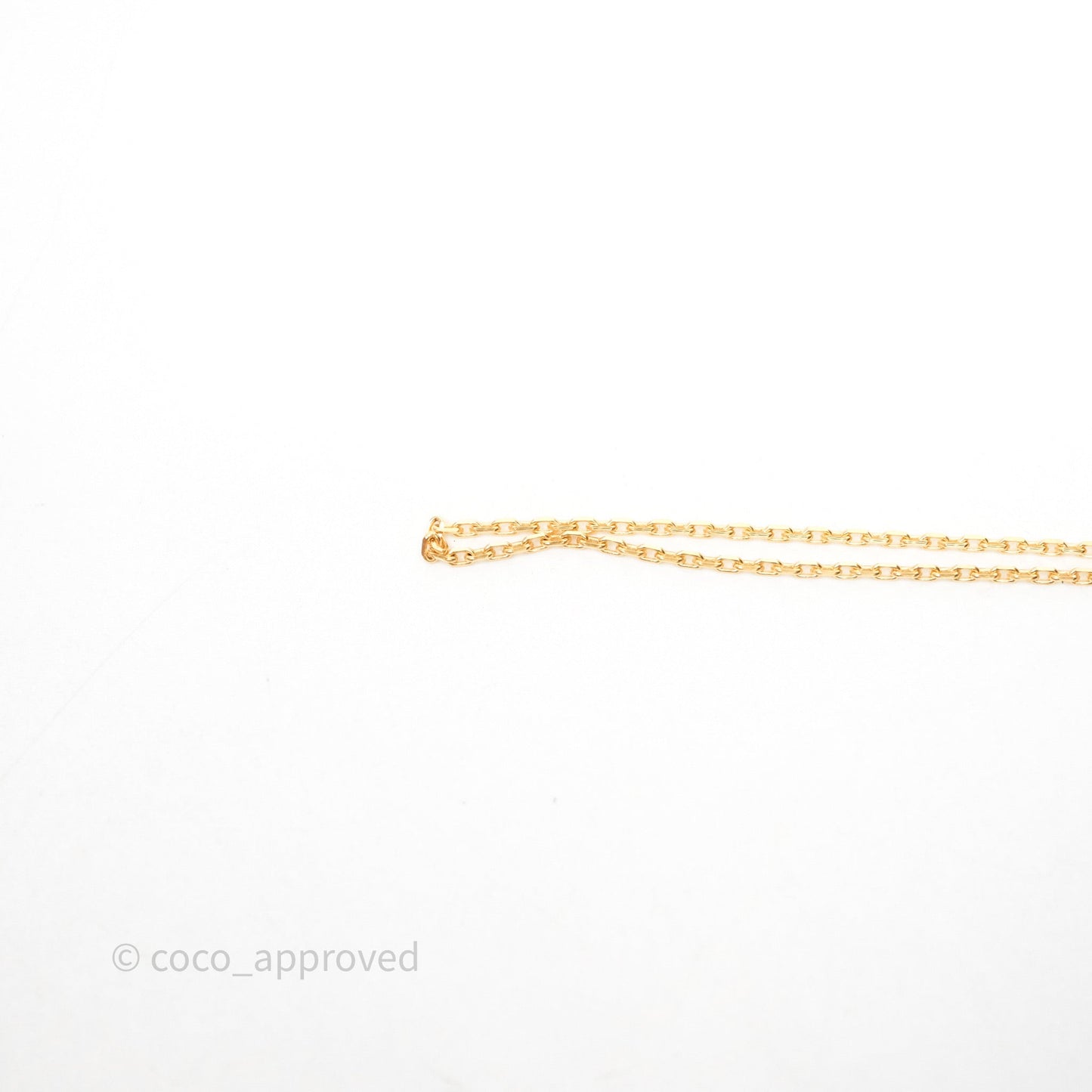 Hermès O'Maillon Pendant Etoupe Swift Gold Hardware