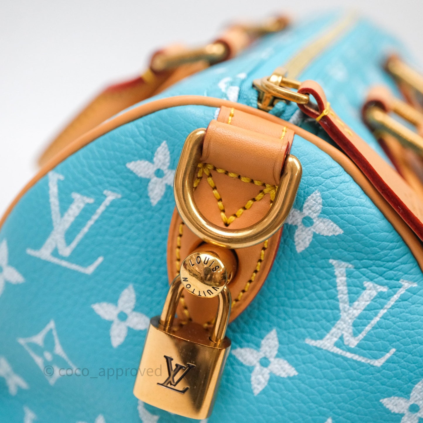 Louis Vuitton Speedy P9 Bandoulière 25 Turquoise