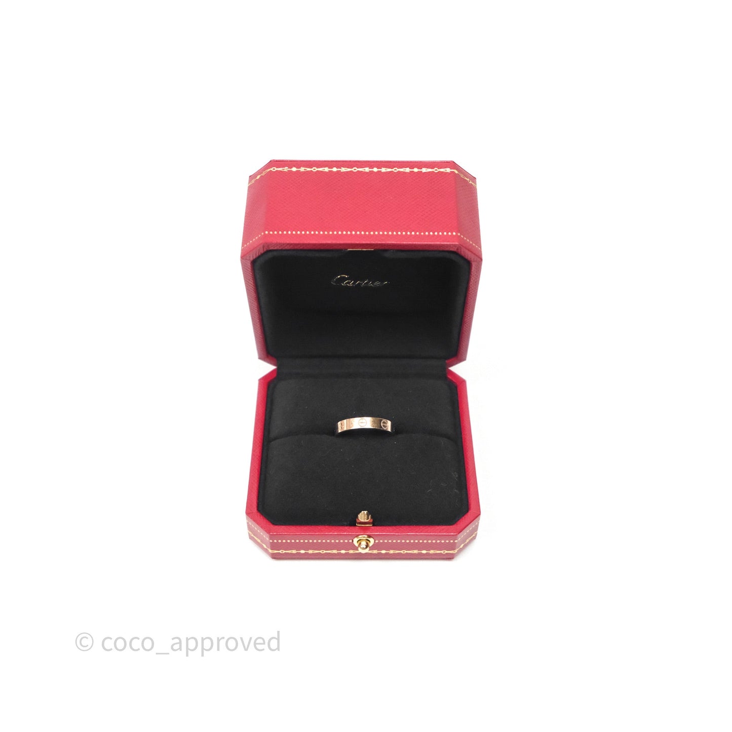 Cartier Love Ring Small Model Rose Gold