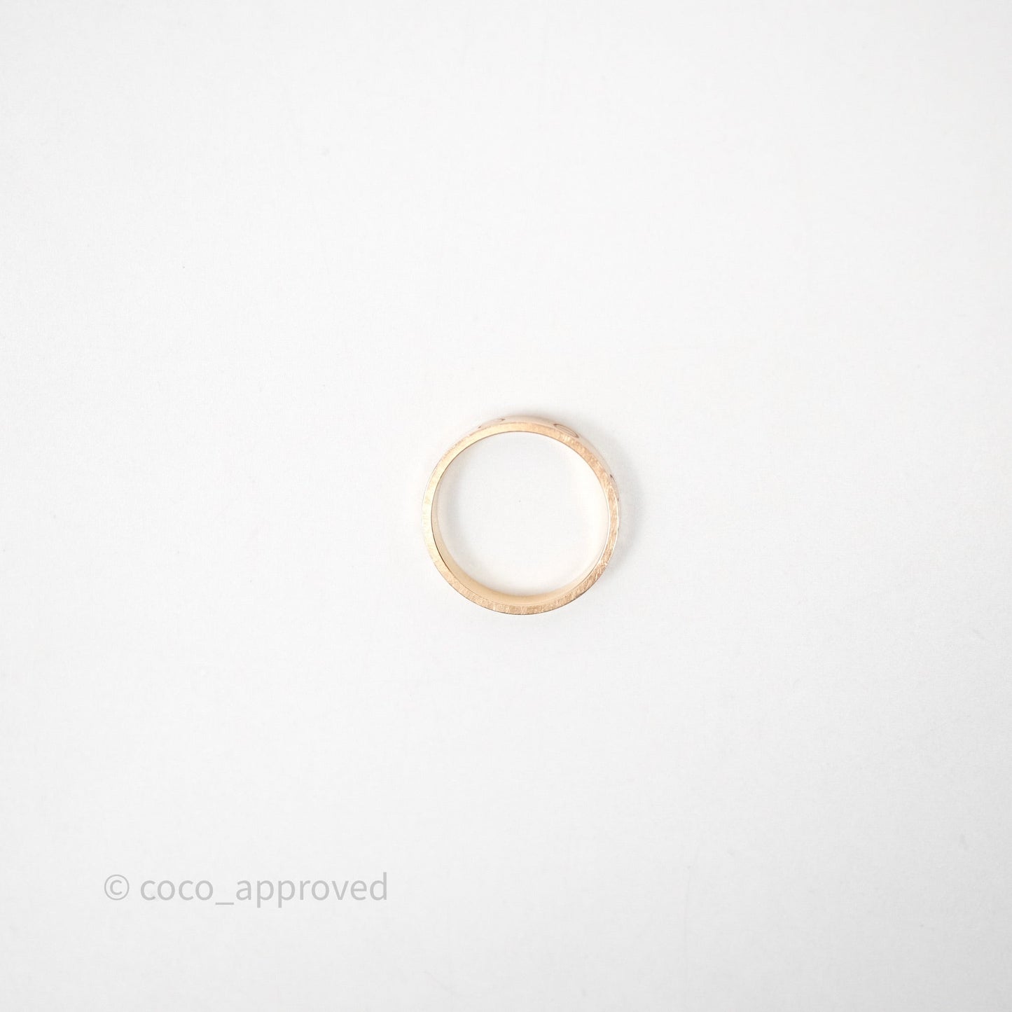 Cartier Love Ring Small Model Rose Gold